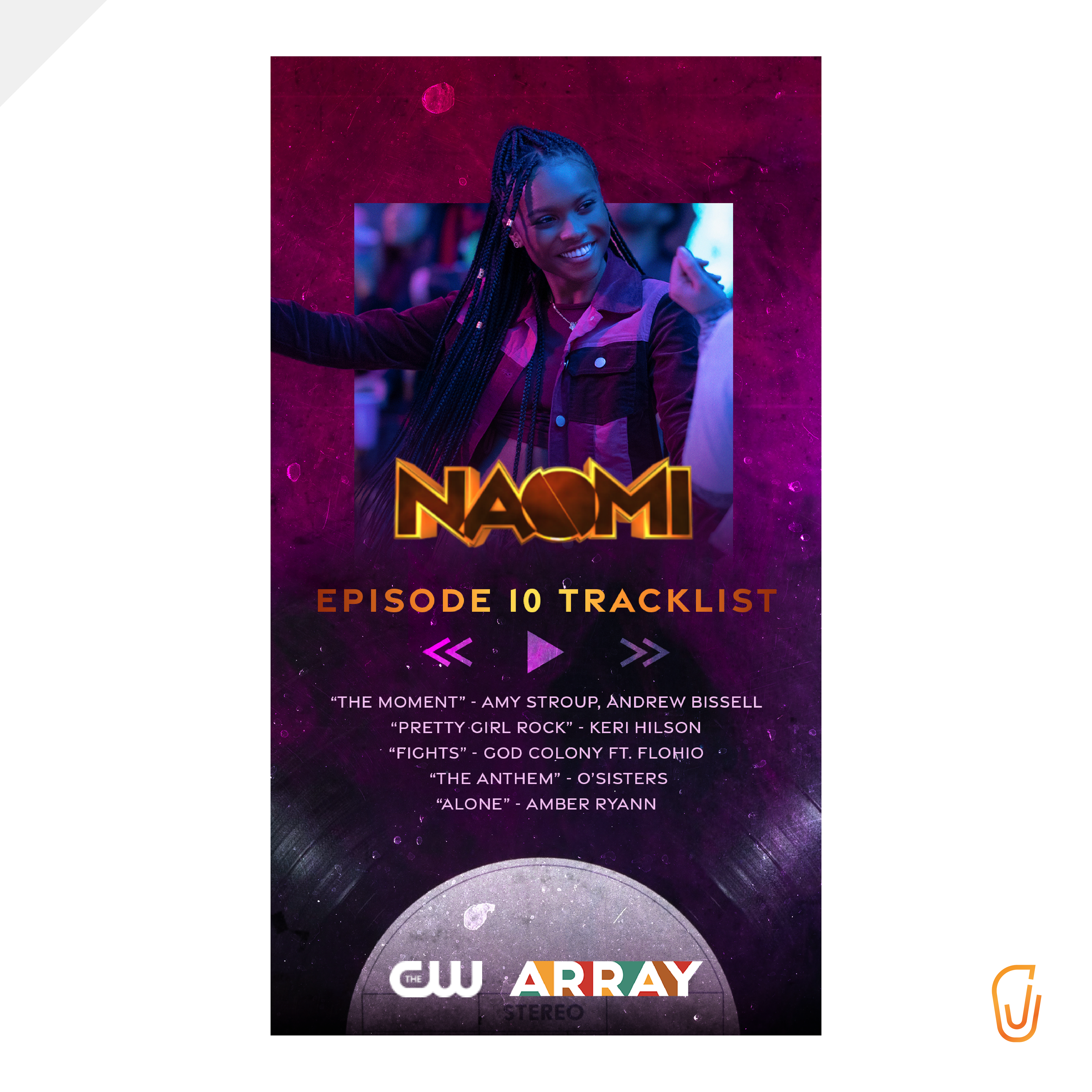 Naomi - Episode Tracklist Layout (2022)