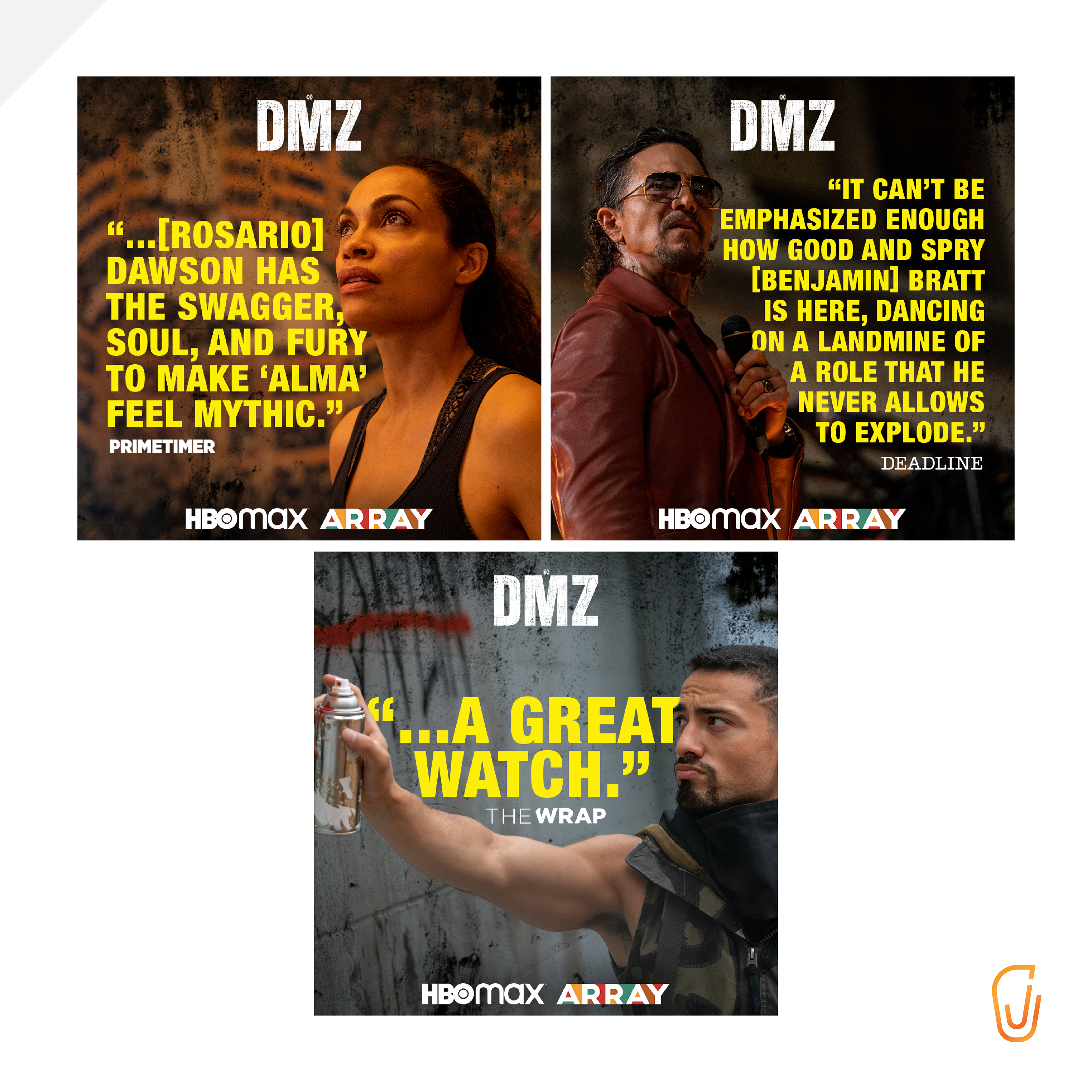 DMZ - Rave Review Quotes (2022)
