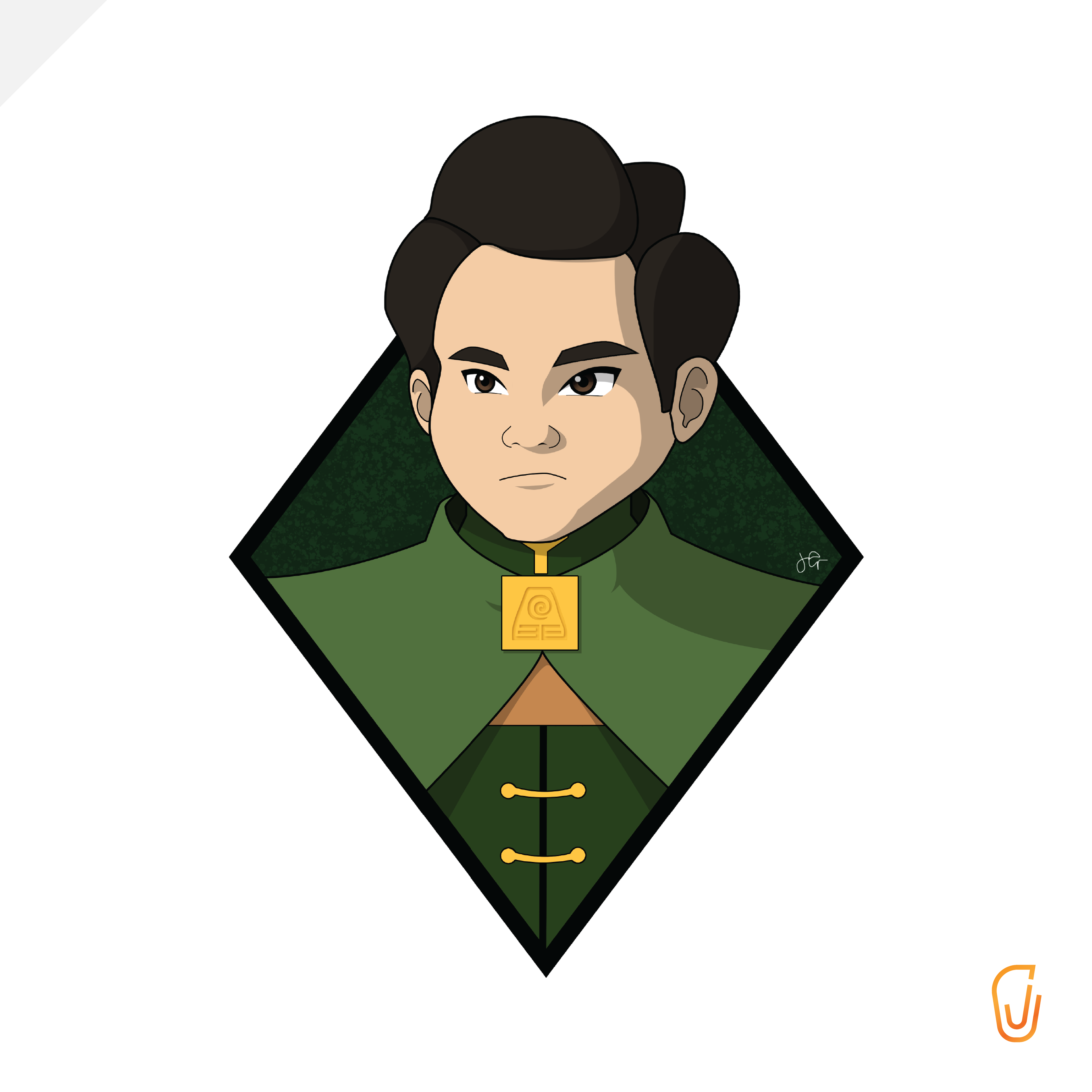 Gabe Character Icon - Avatar: The Last Airbender (2018)