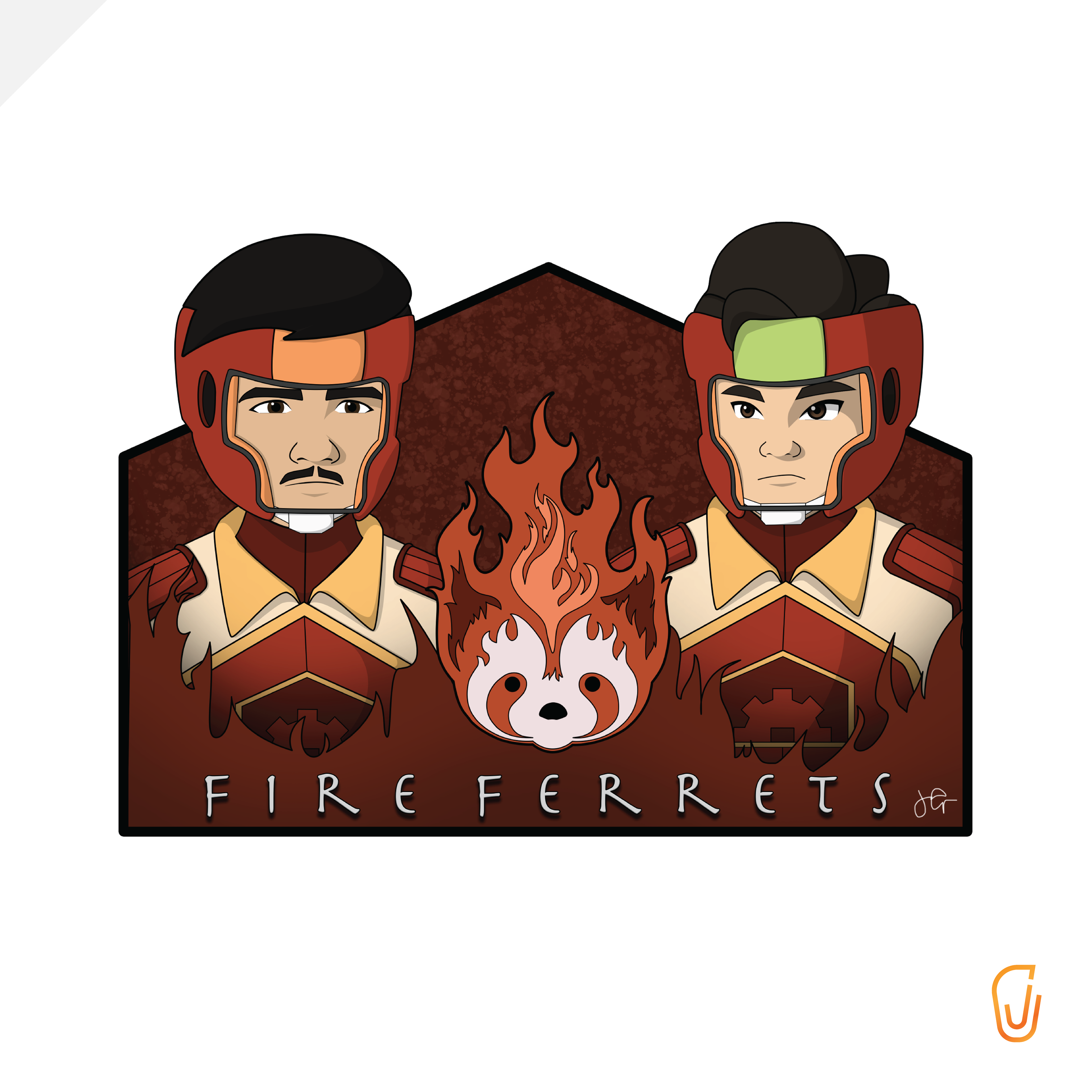 Rudy & Gabe Character Icon - Avatar: The Last Airbender (2018)