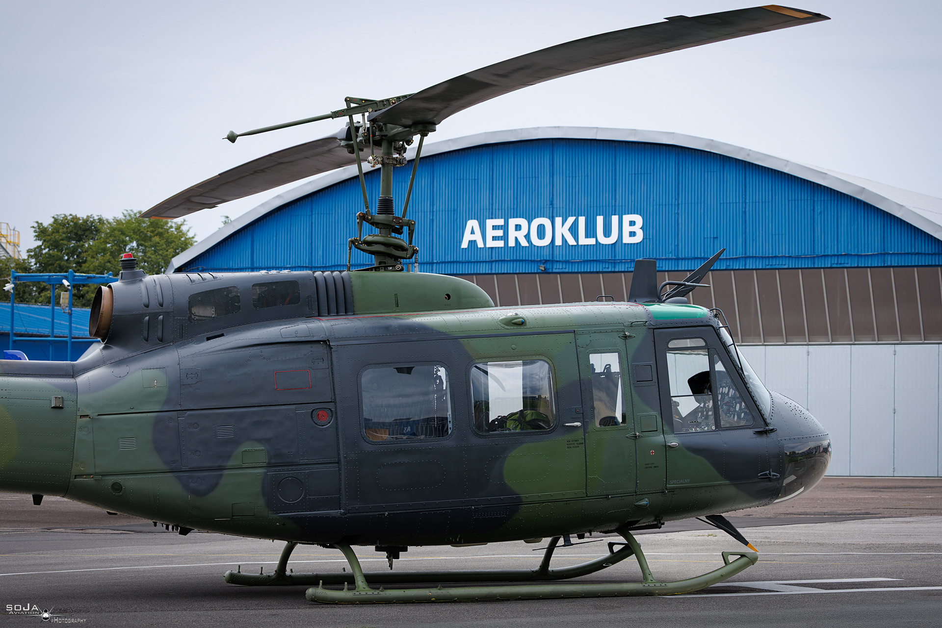 ID080825 - ATAM #35 - Helisolution Huey Bell UH-1D Iroquois SP-HSH cn# 8177 #2