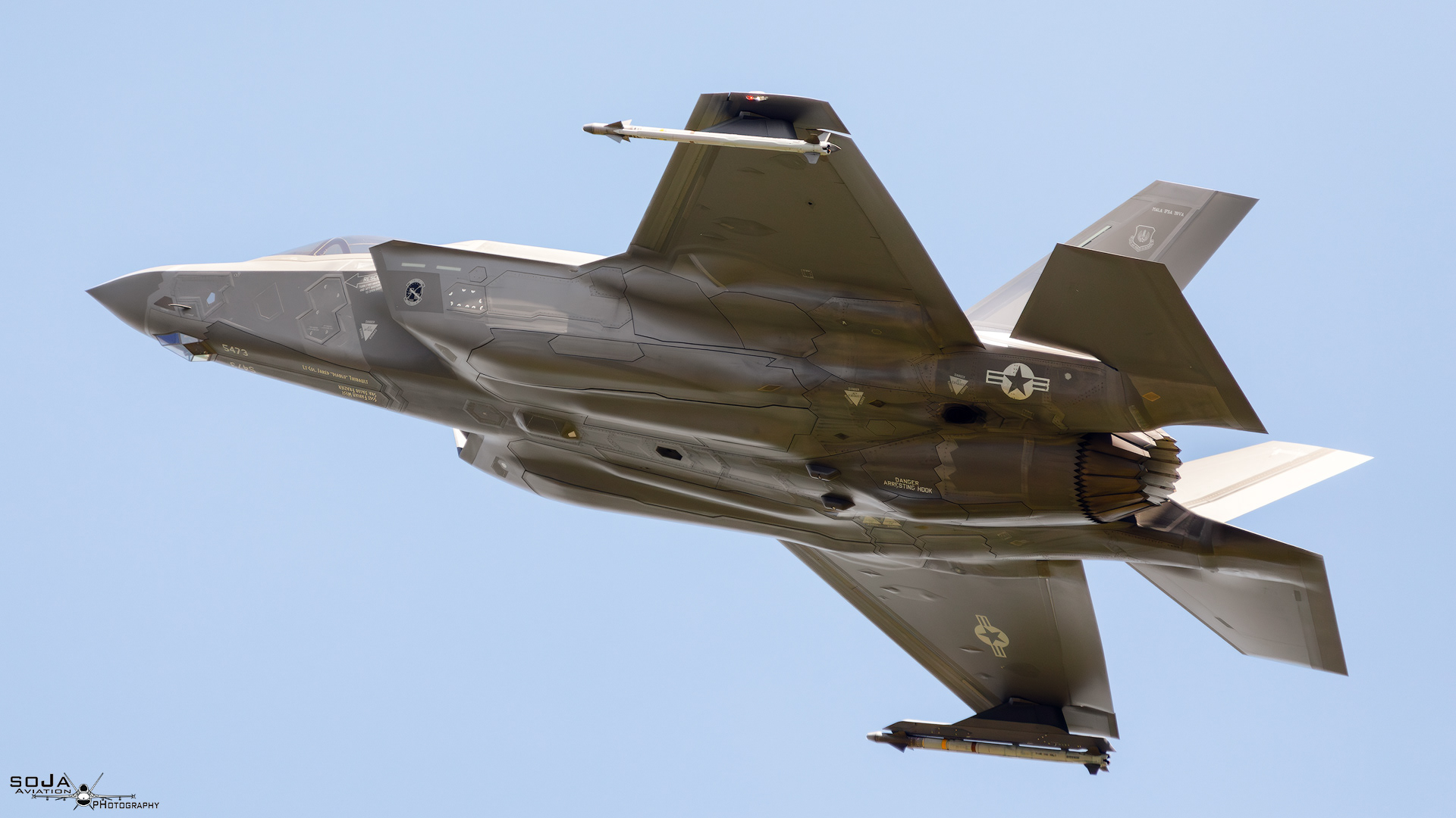 ID170624-US Air Force Lockheed Martin F-35 A-4 Lightning II LN 19-5473 AF-301 495th FS