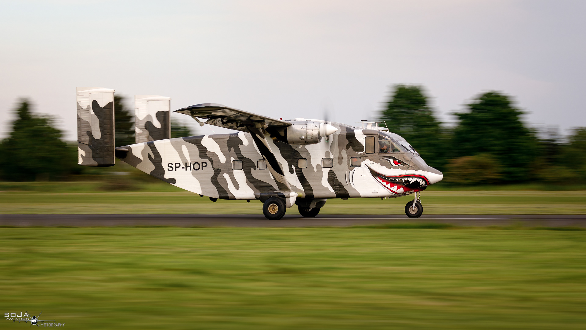 ID170524 - ATAM #29 SkyForce Short SC-7 Skyvan SP-HOP Sharky cn# SH1906 230723