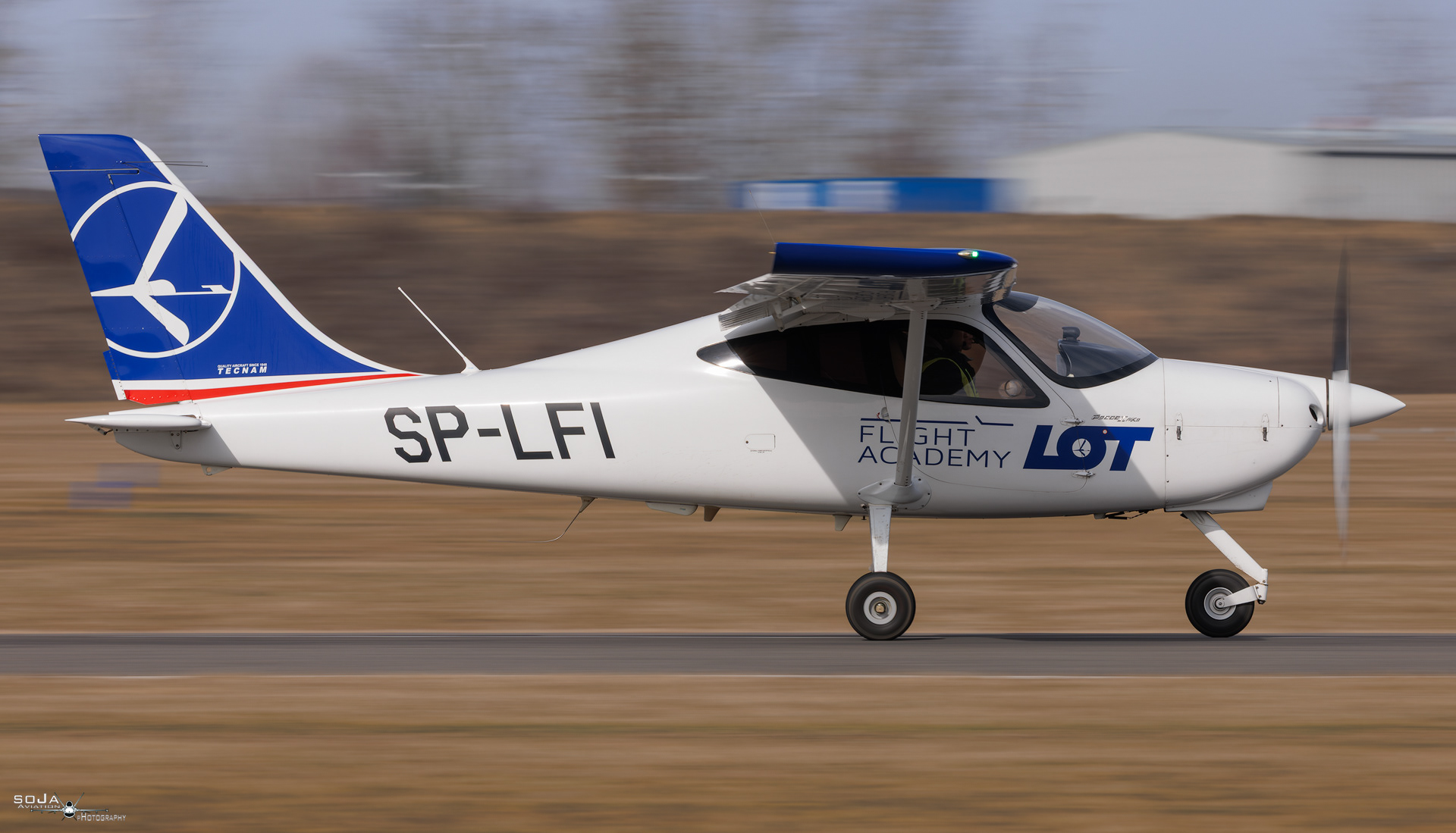 ID080326 - LOT Flight Academy Tecnam P2008JC MkII SP-LFI cn# 1172
