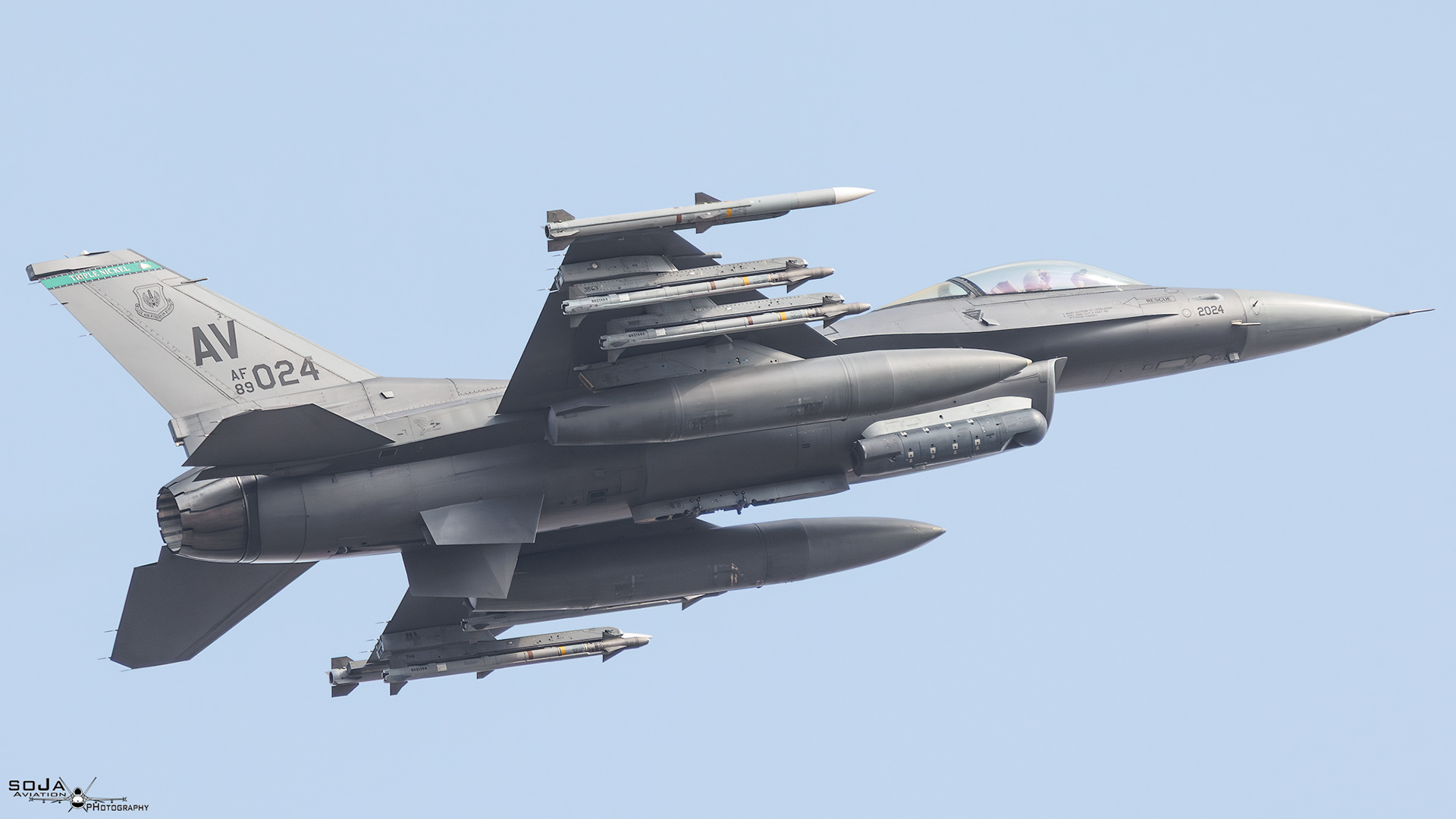 Lockheed Martin F-16CM-40-CF 89-2024 AV 555th FS cn# 1C-177