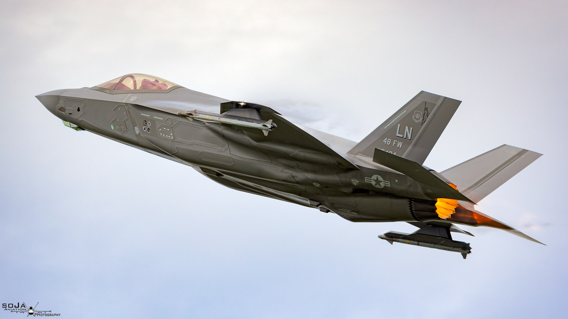 ID150424-US Air Force Lockheed Martin F-35 A-4 Lightning II LN 19-5484 AF-312 495th FS