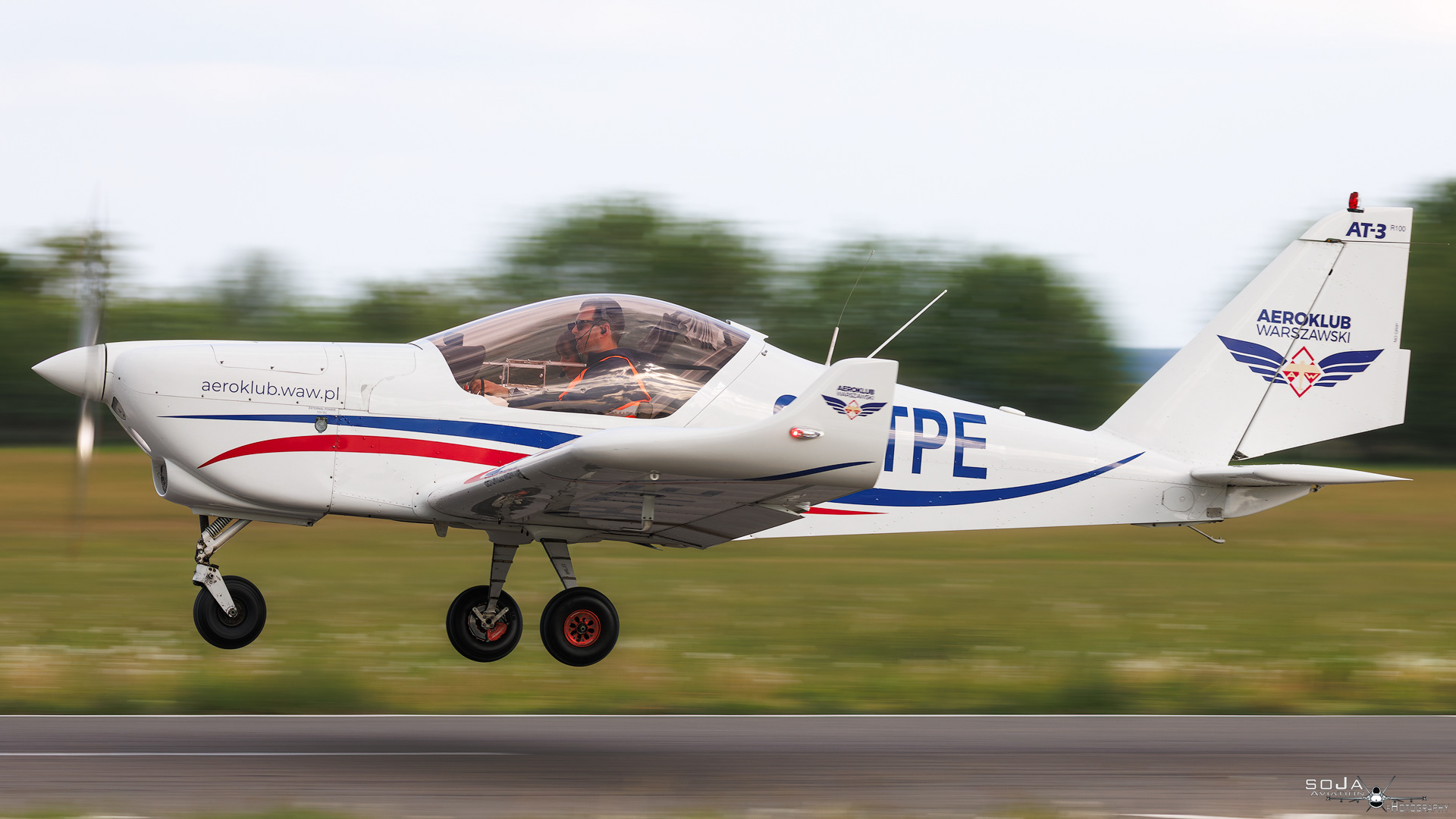 ID110525 - Aero Club - Warszawski Aero AT-3 R100 SP-TPE cn# AT3-108
