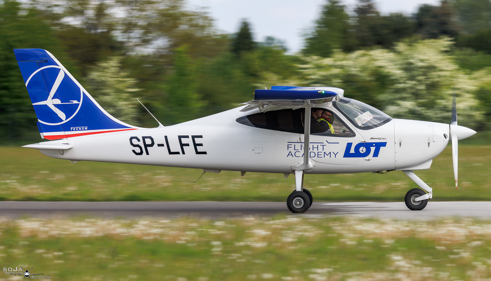 ID100525 - LOT Flight Academy Tecnam P2008 JC SP-LFE cn# 1143