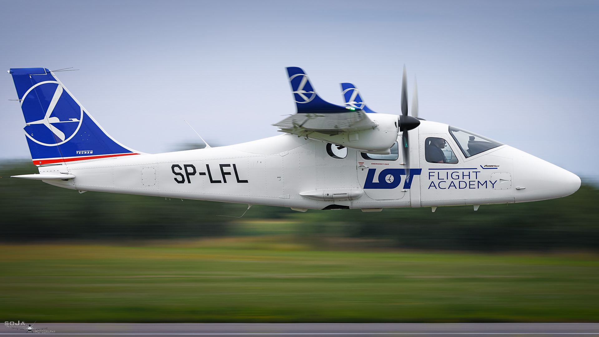ID080825 - LOT Flight Academy Tecnam P2006T Mk II SP-LFL cn# 322