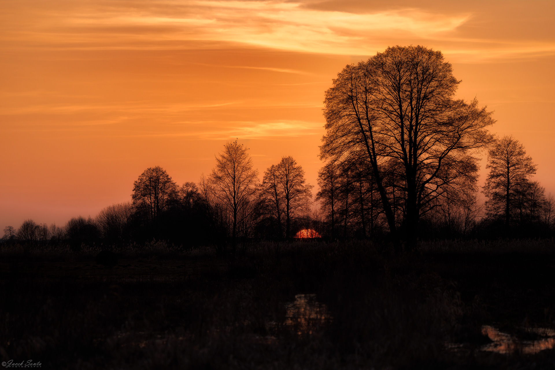 ID270226 - Zachód słońca Kłudzice