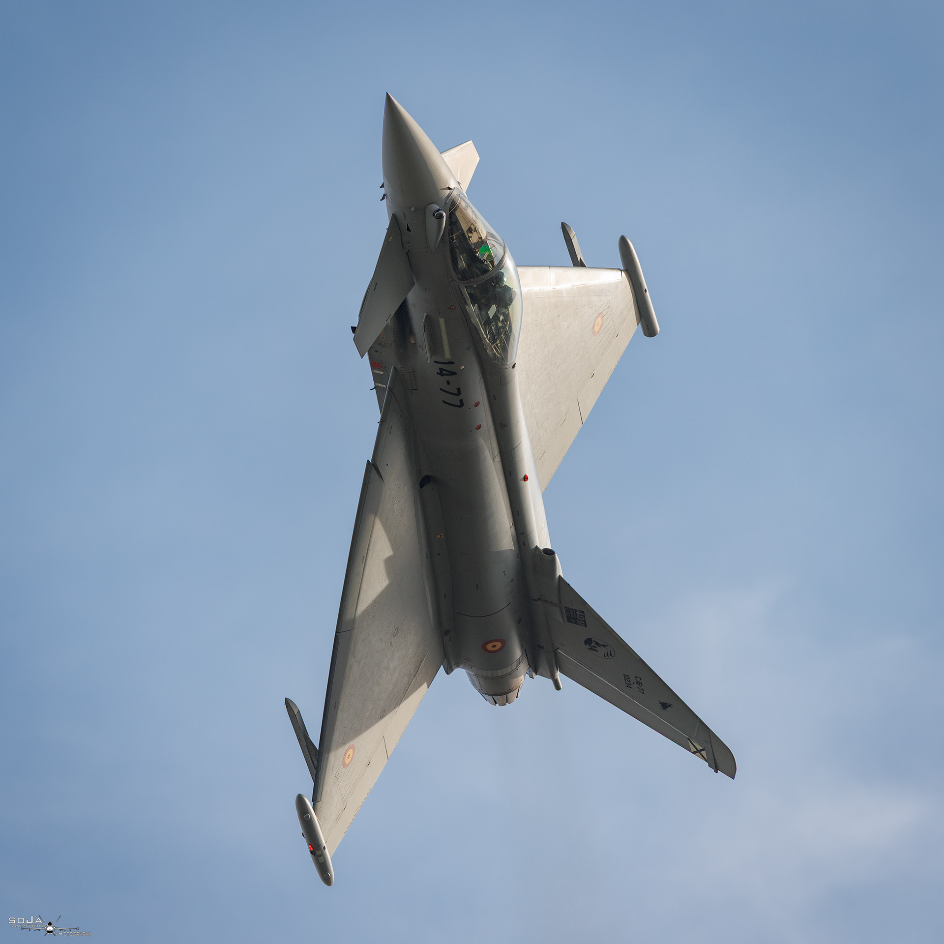ID28082025 - Spain - Air Force Eurofighter Typhoon EF2000 C.16-77 14-77 cn# SS058 #2