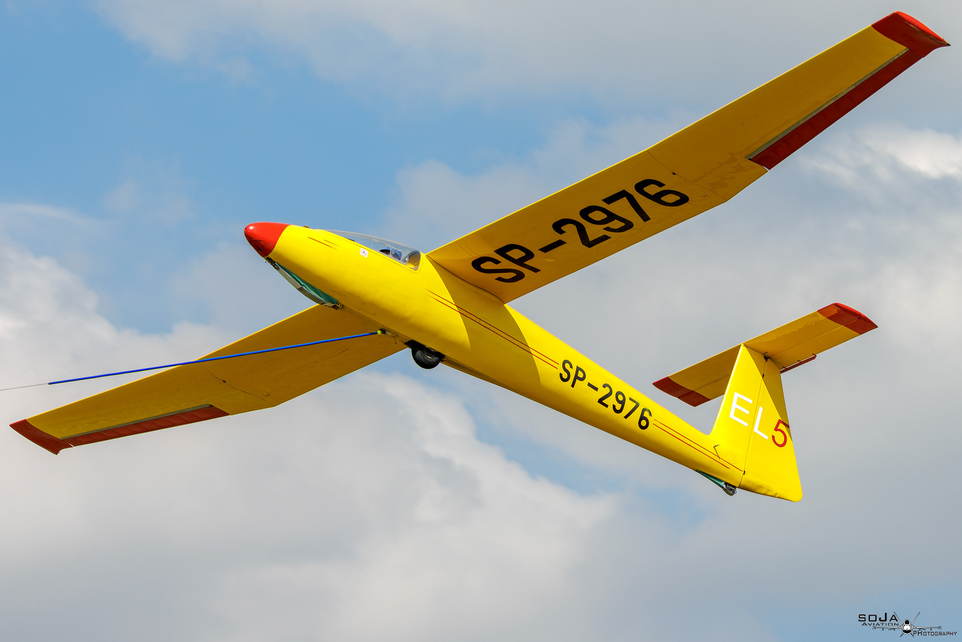 ID070824 - Aeroklub Ziemi Piotrkowskiej SZD 30 Pirat SP-2976 cn# S-07.46