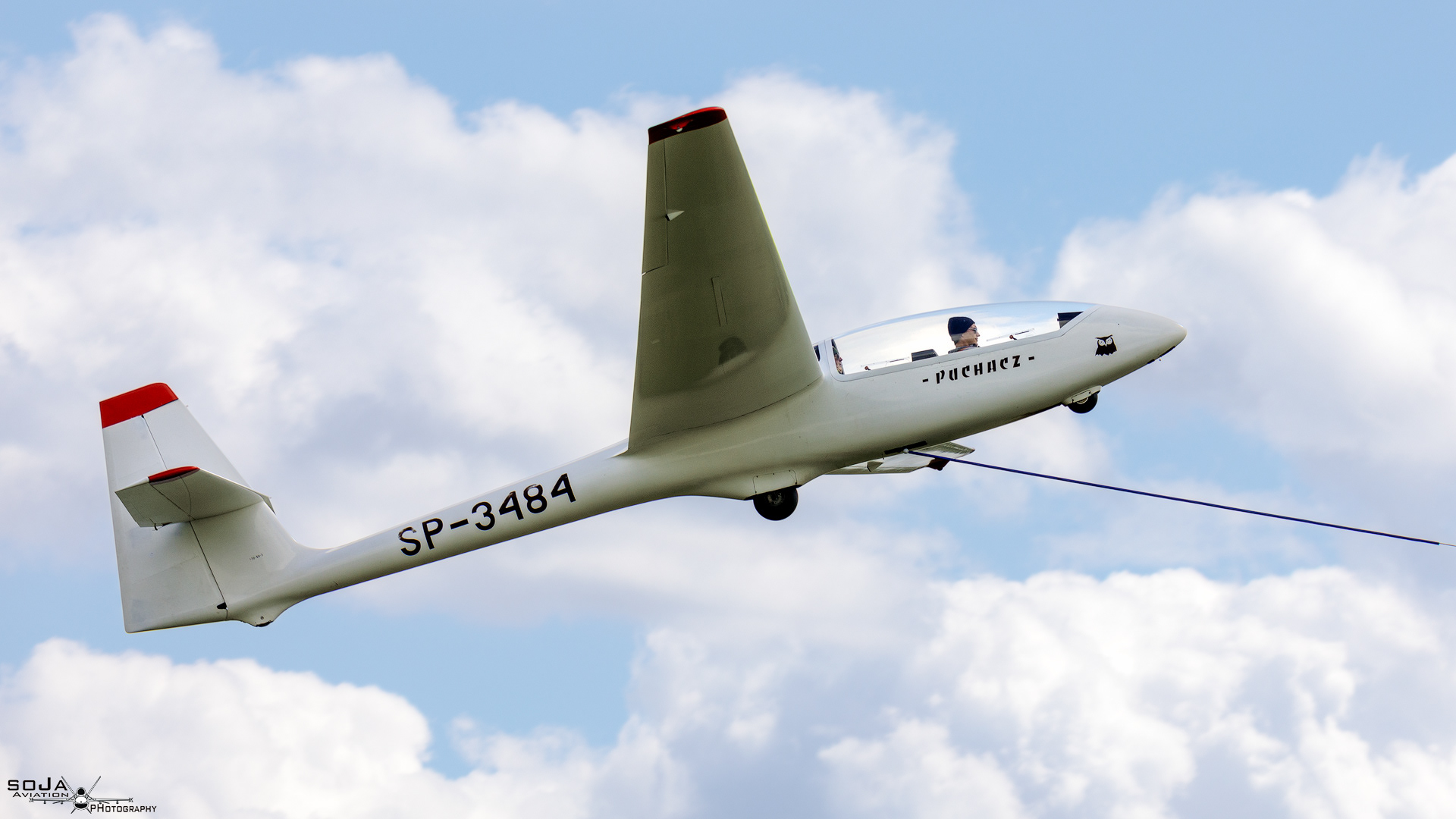 ID260424-Aero Club - Ziemi Piotrkowskiej SZD 50-3 Puchacz SP-3484 #2