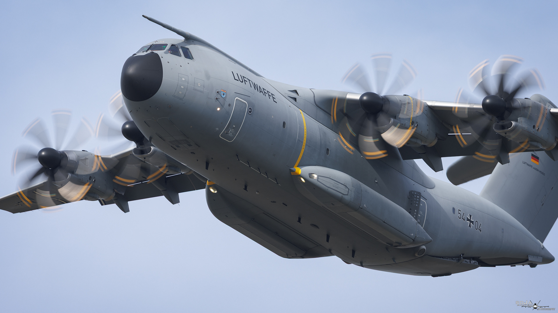 ID28082025 - GAF Luftwaffe Airbus A400M-180 54+04 cn# 035 #3