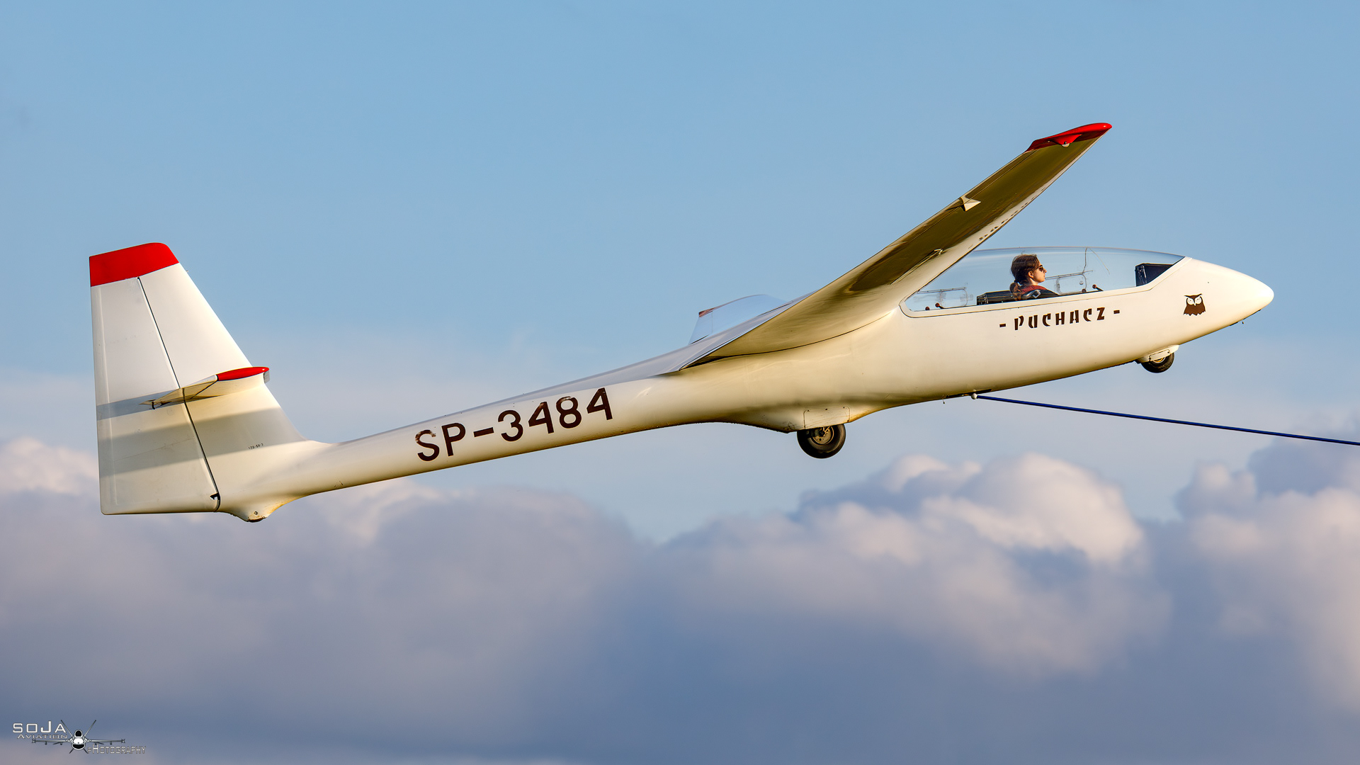 ID041123-Aero Club - Ziemi Piotrkowskiej SZD 50-3 Puchacz SP-3484