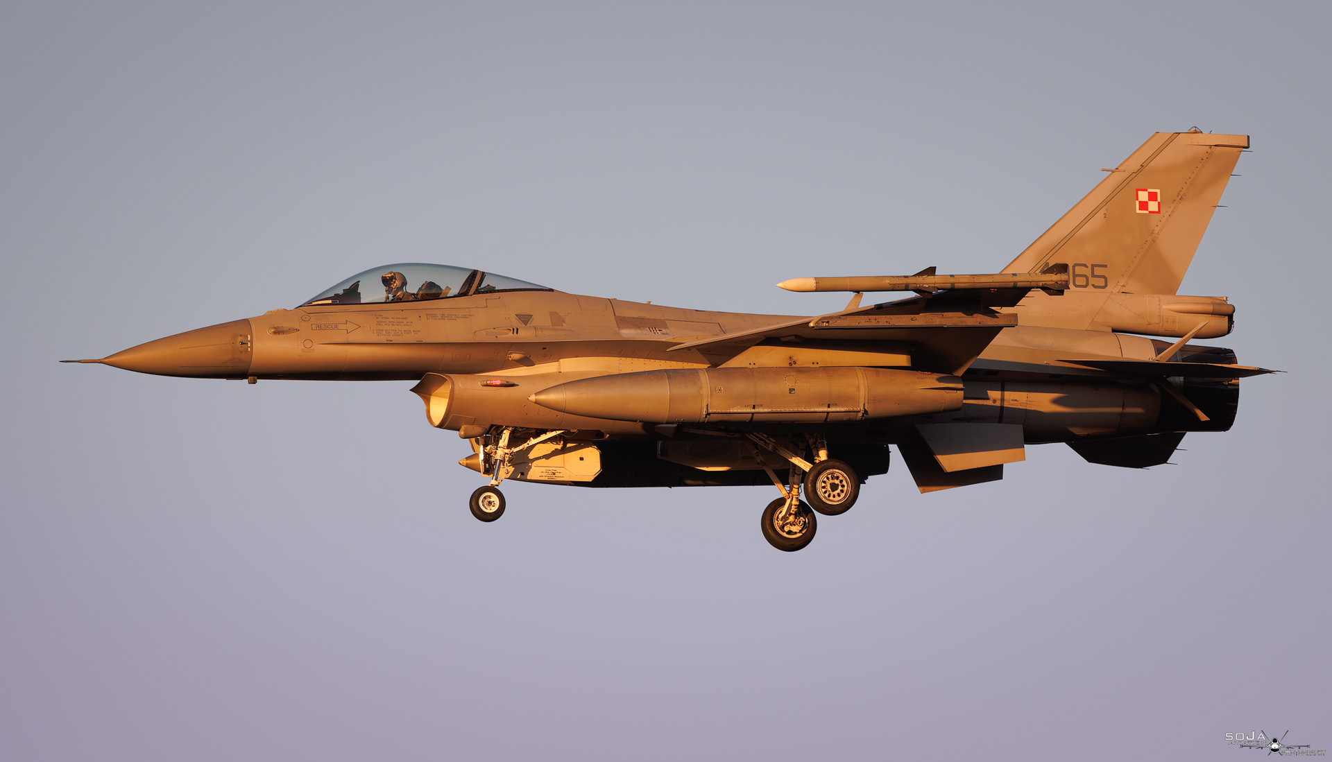 ID041125 - Lockheed Martin F-16C 4065 03-0065 cn# JC-26