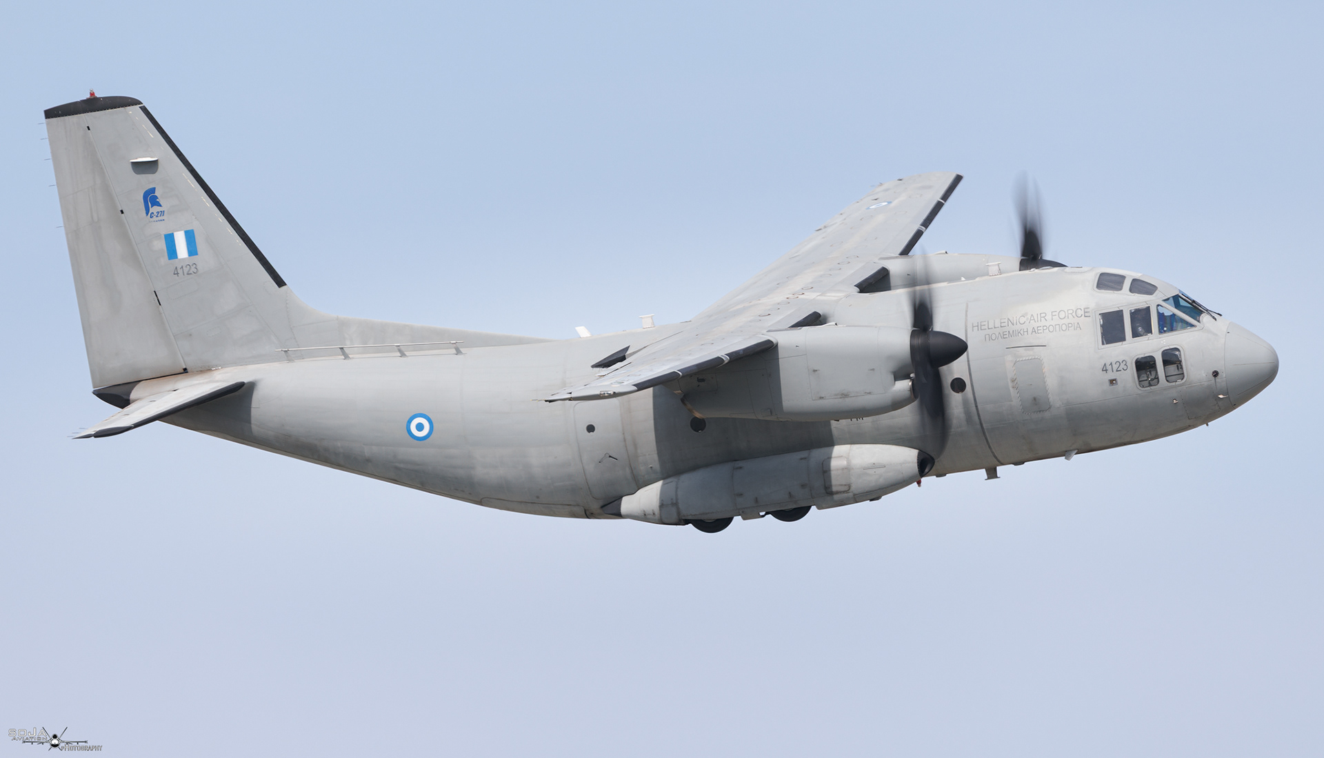 ID28082025 - Greece - Air Force Alenia C-27J Spartan 4123 cn# 4123