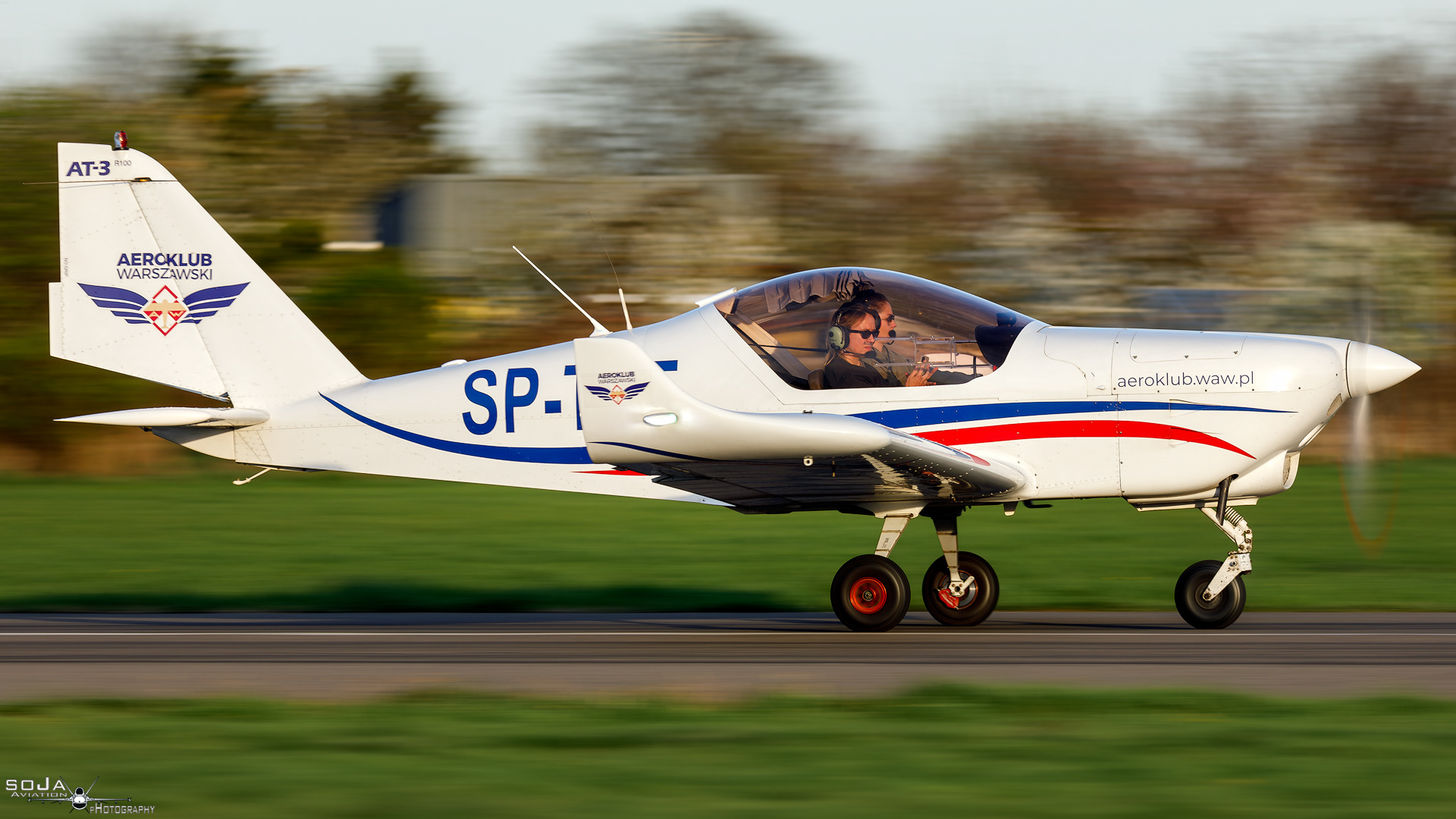 ID070424-Aero Club - Warszawski Aero AT-3 R100 SP-TPE cn# AT3-108