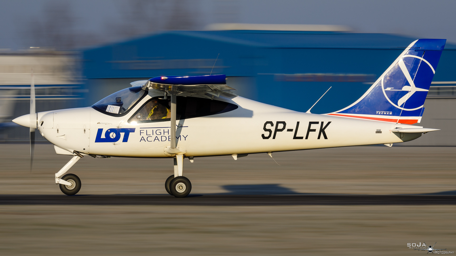 ID290124-LOT Flight Academy Tecnam P2008JC MkII SP-LFK cn# 1173