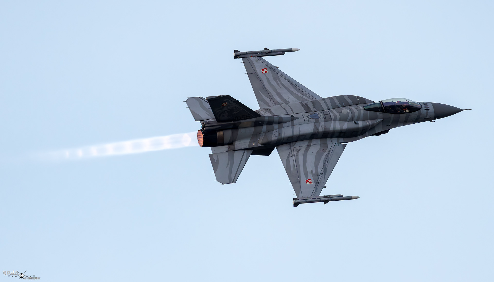 ID28082025 - Ostatni trening SLAB - Lockheed Martin F-16C Fighting Falcon 4056 cn# JC-17 #5