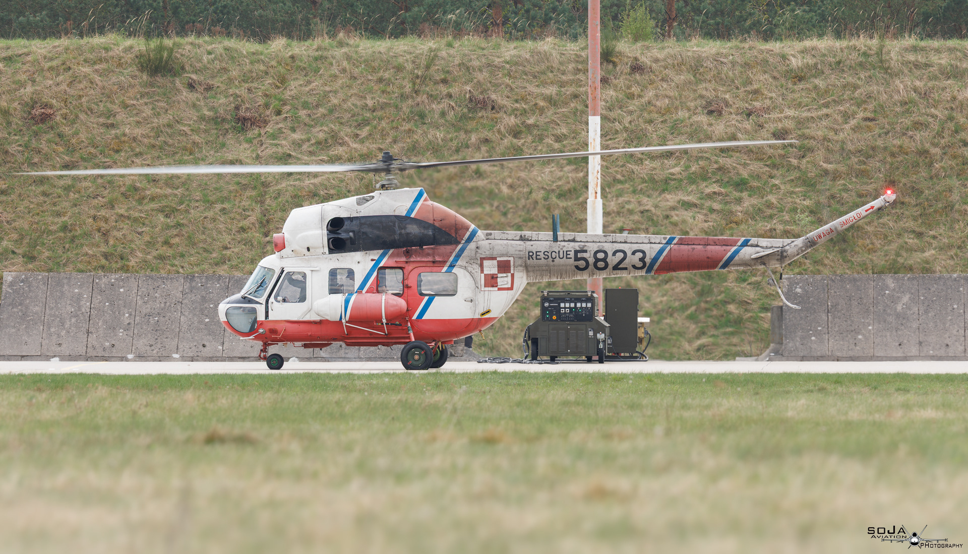 ID150425 - Poland - Army Mil Mi-2 5823 Rescue cn# 565823128