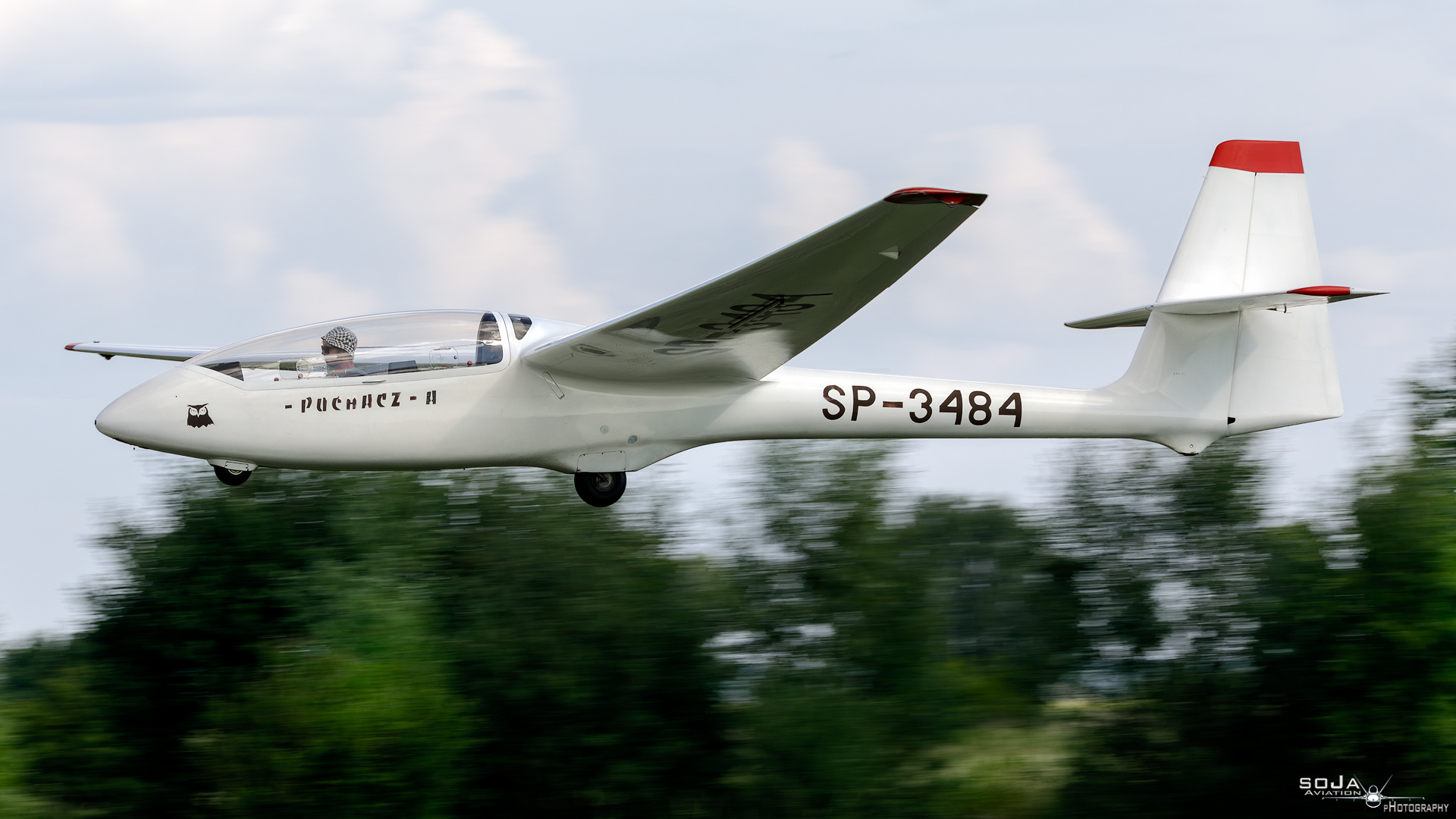 ID3105024-Aero Club Ziemi Piotrkowskiej SZD 50-3 Puchacz SP-3484