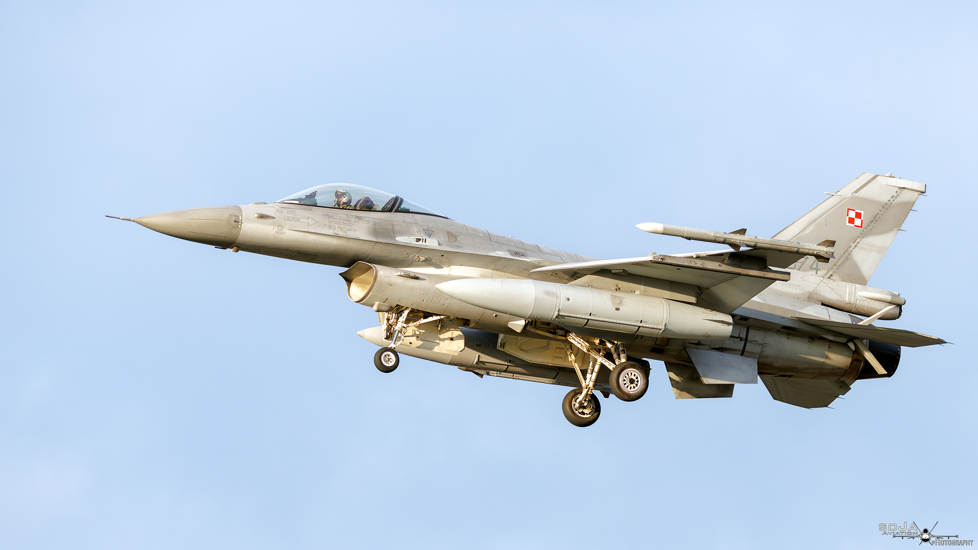 ID120924 - Poland Air Force Lockheed Martin F-16C 4074 03-0074 cn# JC-35