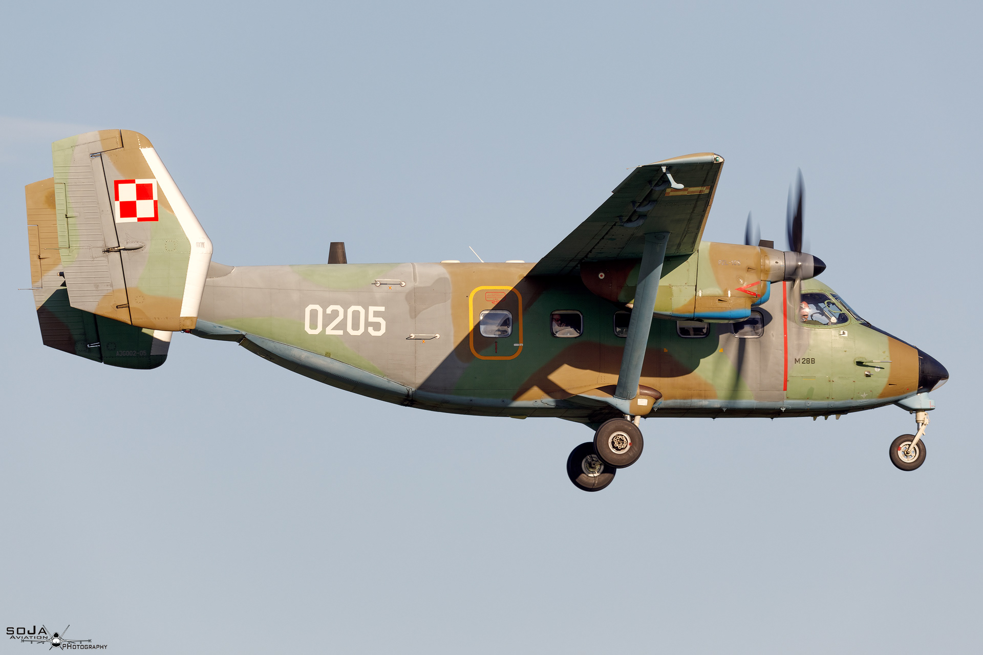 Poland - Air Force PZL-Mielec M-28 TD Bryza 0205 cn# AJG002-05