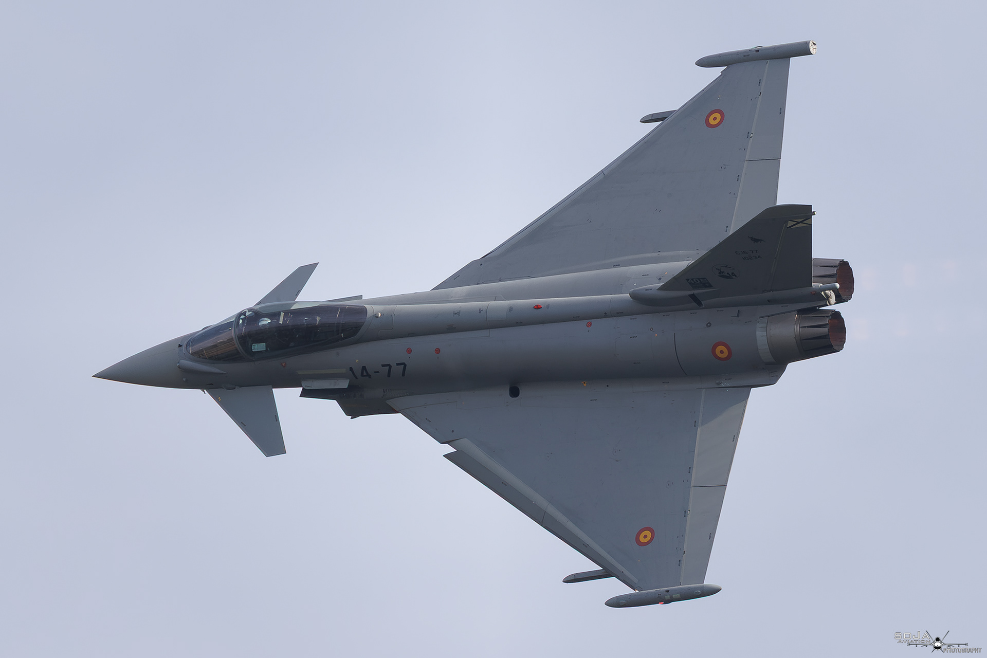 ID28082025 - Spain - Air Force Eurofighter Typhoon EF2000 C.16-77 14-77 cn# SS058 #3