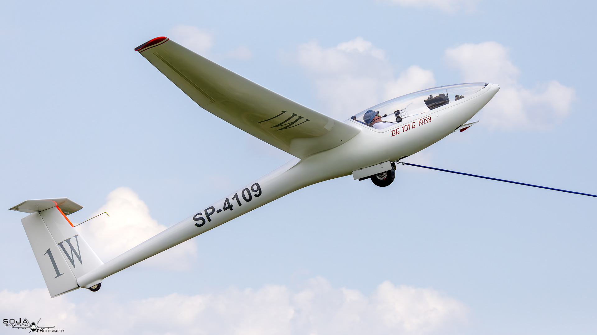 ID040524 - Aero Club Ziemi Piotrkowskiej Glaser-Dirks DG-101G ELAN SP-4109 cn# E129G97