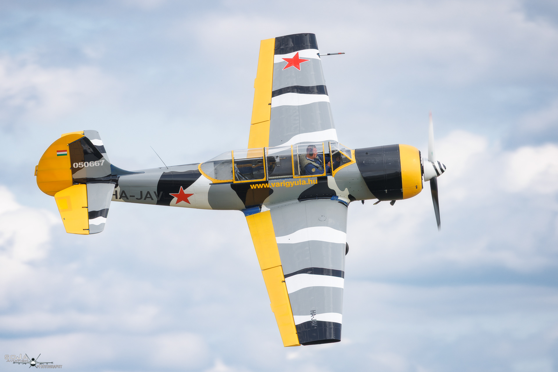 ID040726 - Yakovlev Yak-52 HA-JAV cn# 856008 #2