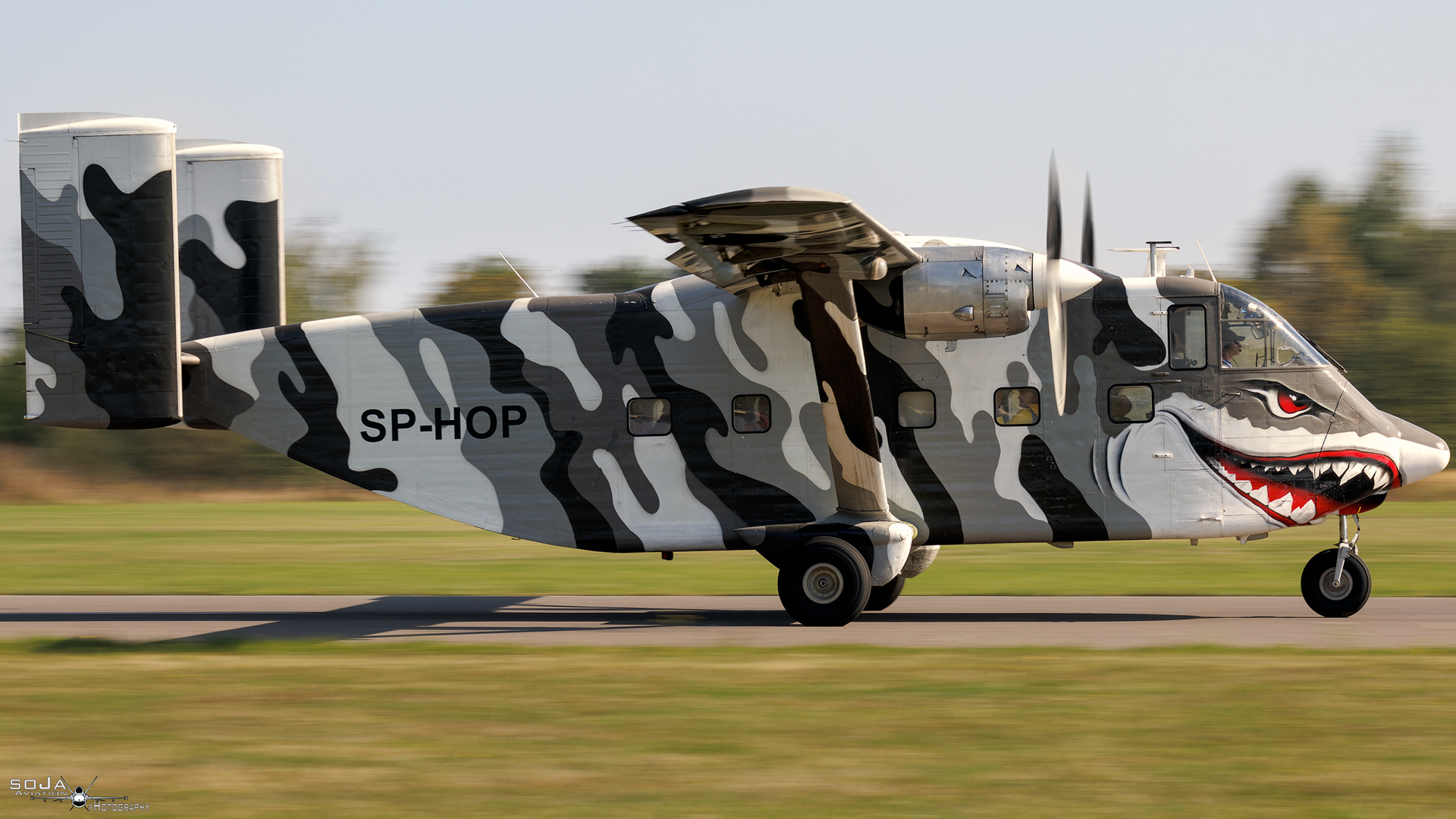 ID210924 - SkyForce Short SC-7 Skyvan SP-HOP Sharky cn# SH1906 230723 #3