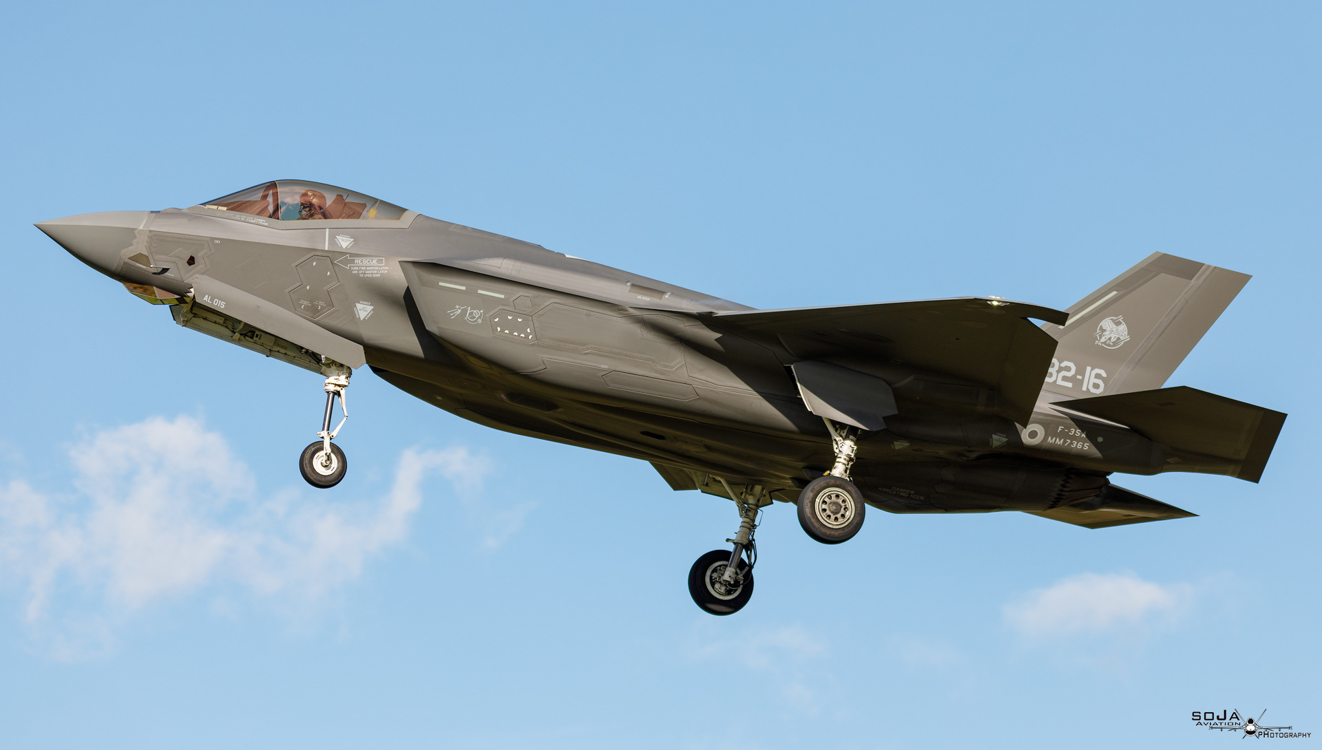 ID171023-Italy - Air Force Lockheed Martin F-35A Lightning II  MM7365 32-16 6° Stormo cn# AL-15 