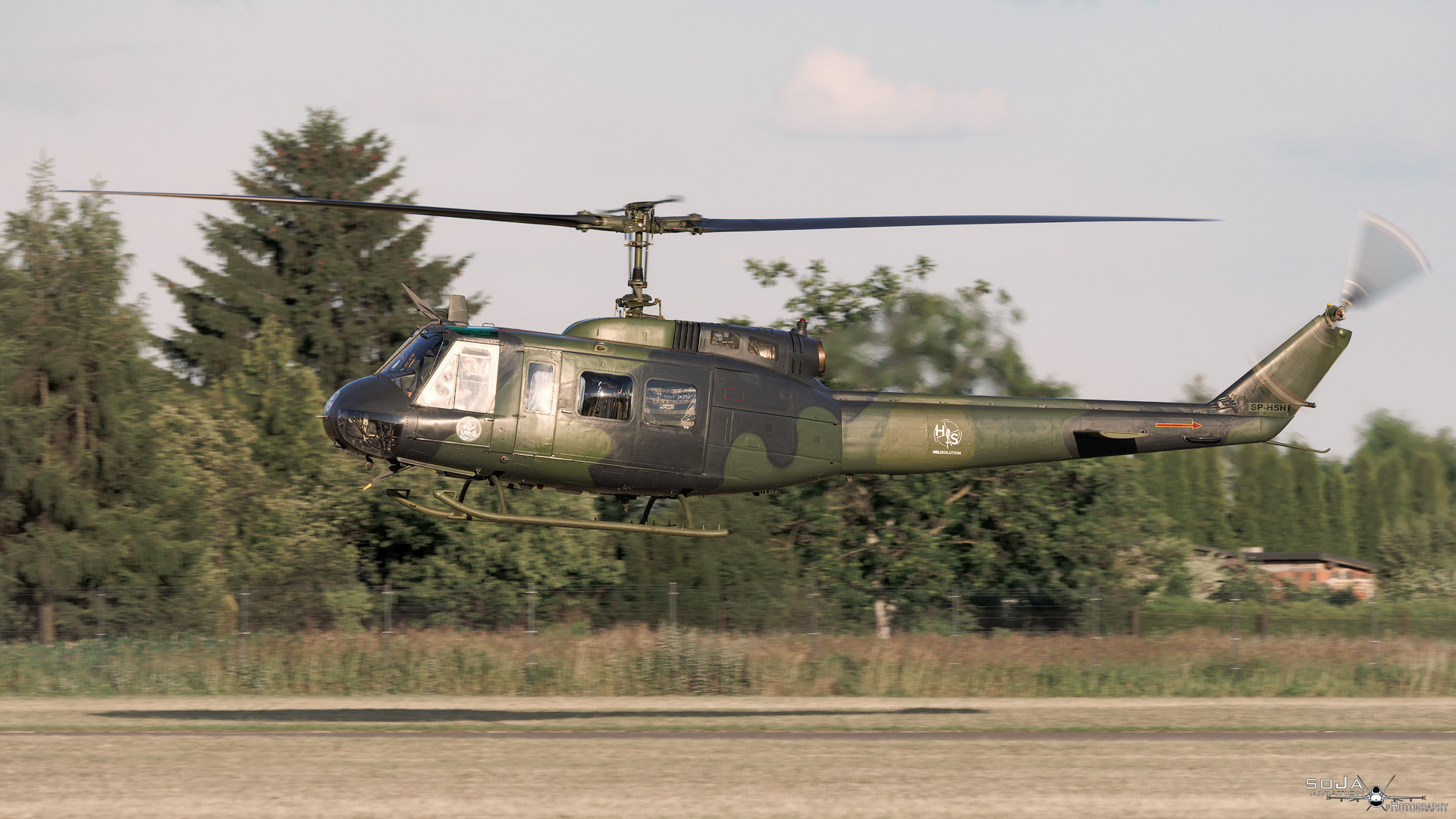 ID04072025 - Bell UH-1D Iroquois Huey SP-HSH cn# 8177