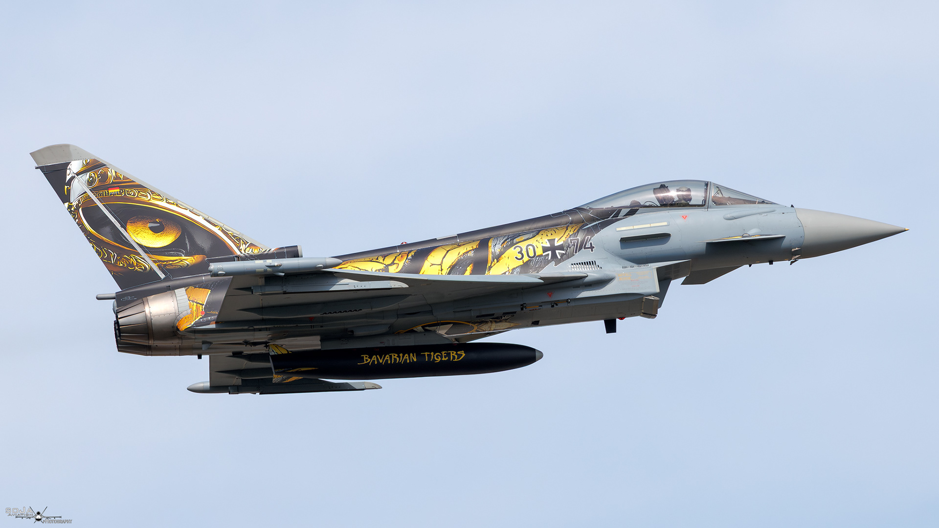 ID28082025 - Germany - Air Force Eurofighter Typhoon EF2000 30+74 cn# GS055