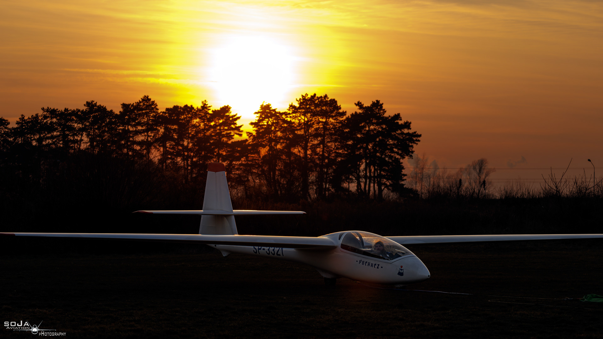 ID080225 - AZP  PZL-SZD-50 Puchacz SP-3321_Sunset