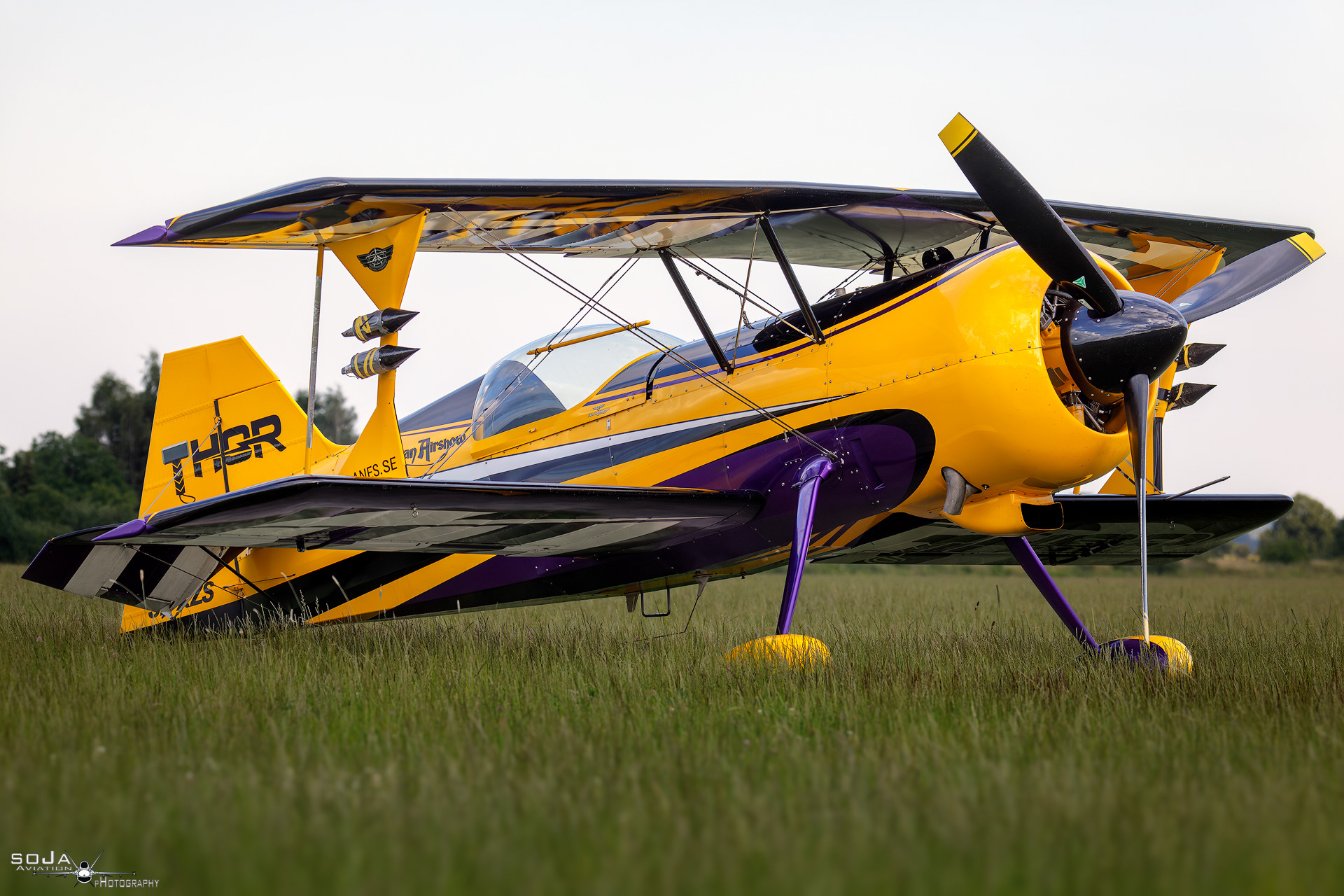 ID170624-Scandinavian Airshow Pitts 12S SE-XZS