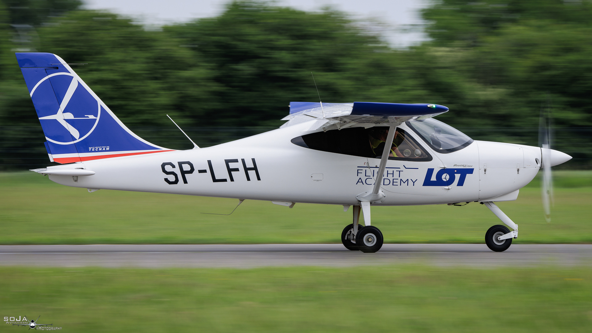 ID100625 - LOT Flight Academy Tecnam P2008 JC SP-LFH sn#1171