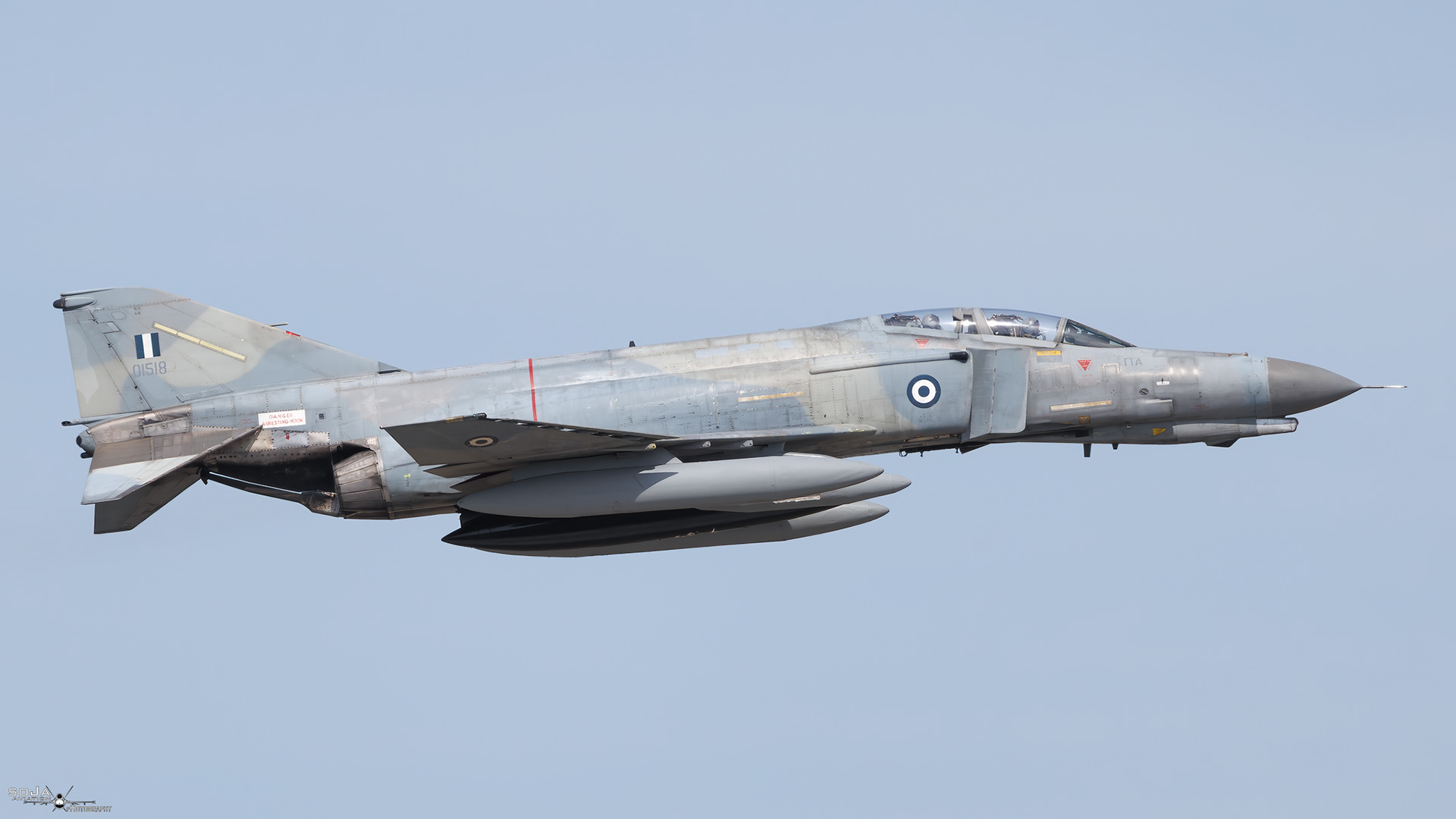 ID28082025 - Greece - Air Force McDonnell Douglas F-4E Phantom II 01518 cn# 4506