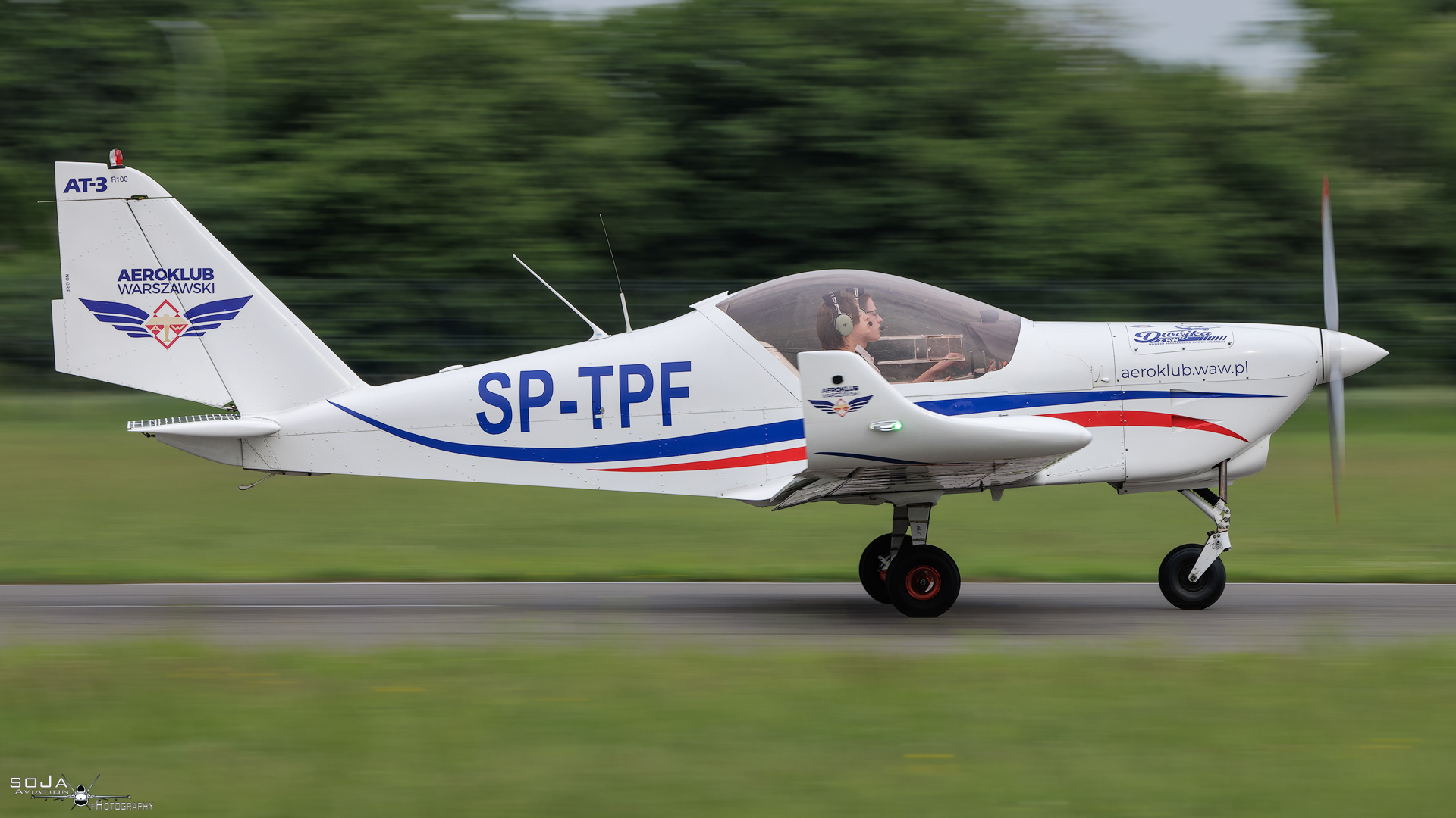 ID100625 - Aeroklub Warszawski  Aero AT-3 R100 SP-TPF cn#  AT3-109
