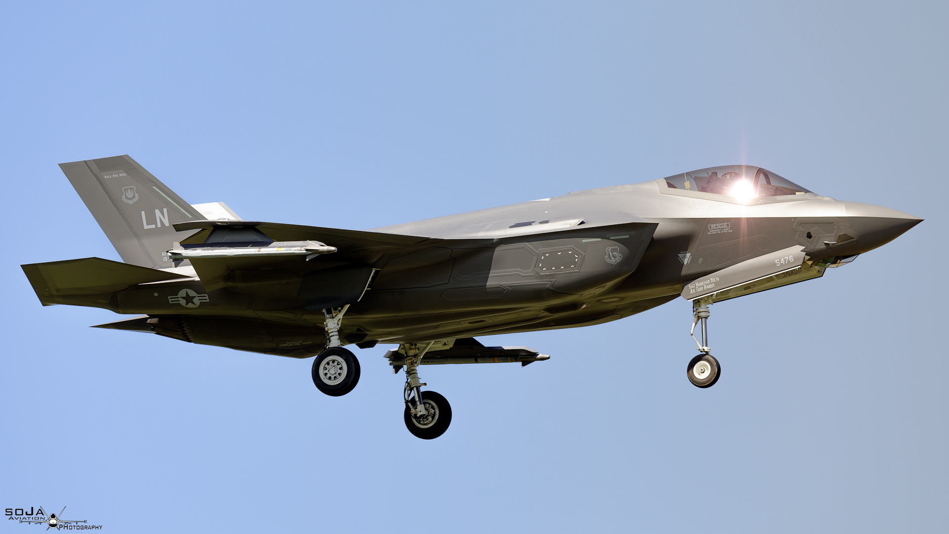 ID010524-US Air Force Lockheed Martin F-35 A-4 Lightning II LN 19-5476 AF-304 495th FS #5