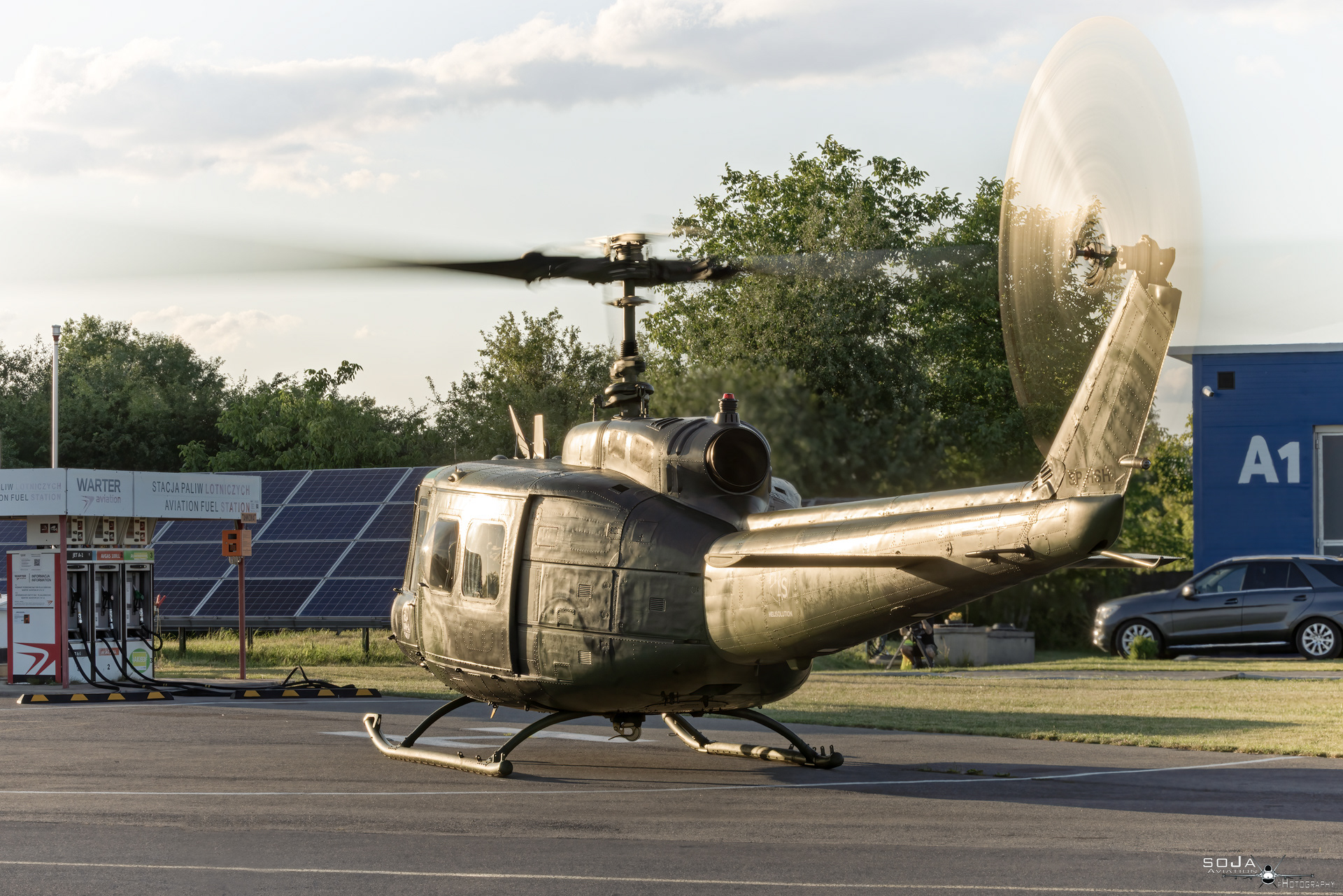 ID04072025 - Bell UH-1D Iroquois Huey SP-HSH cn# 8177 #3