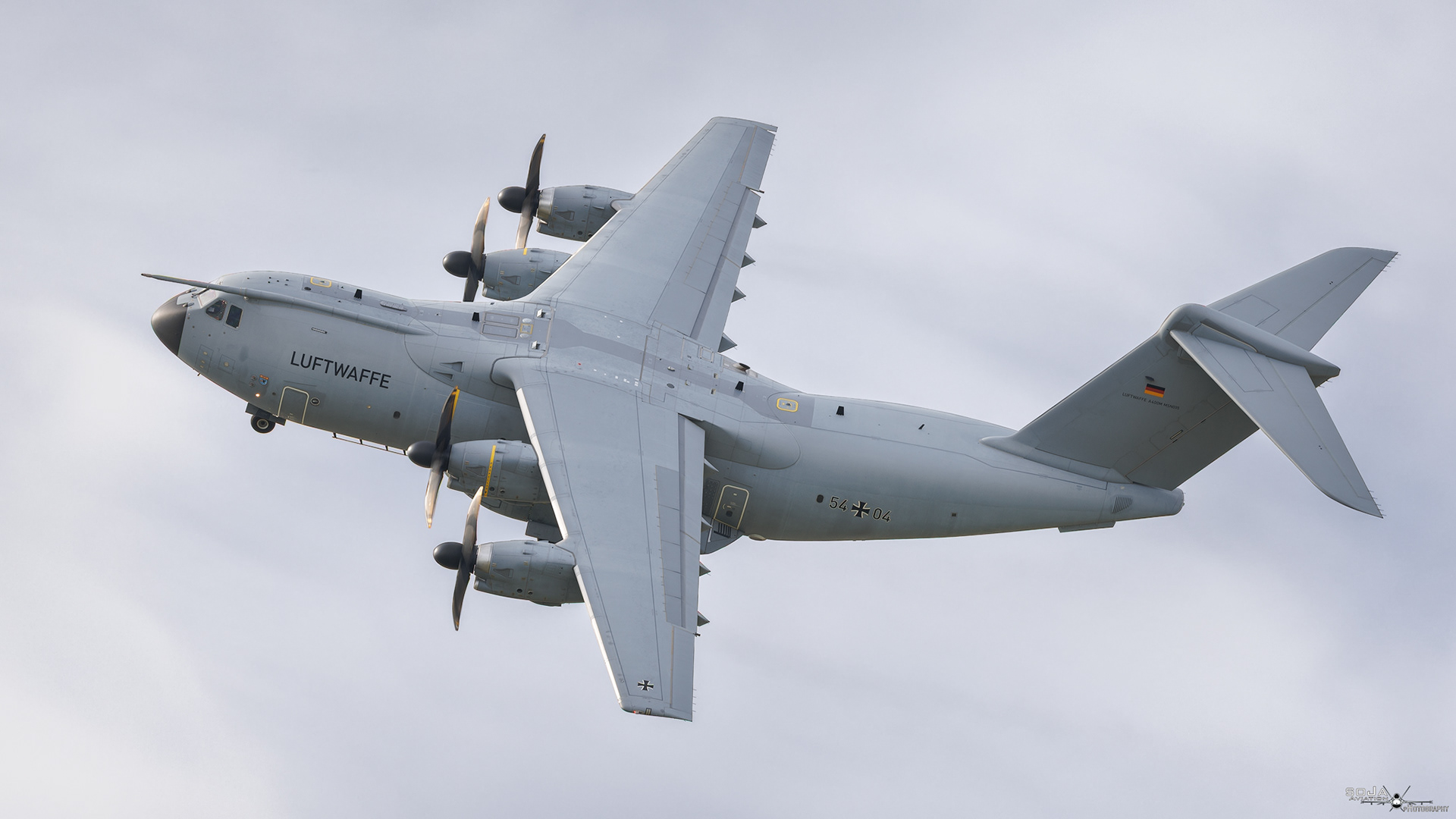 ID28082025 - GAF Luftwaffe Airbus A400M-180 54+04 cn# 035 #4