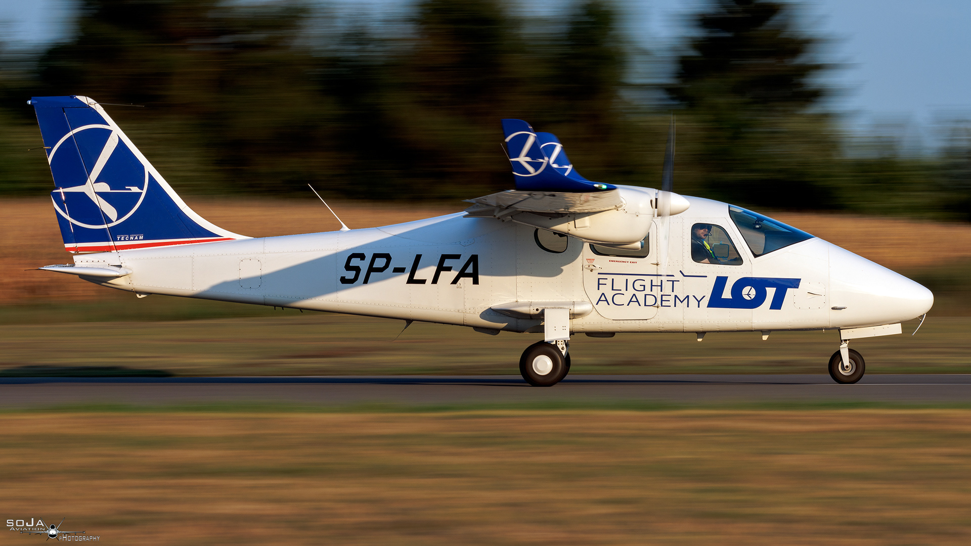 ID100924 - LOT Flight Academy Tecnam P2006T SP-LFA cn# 154
