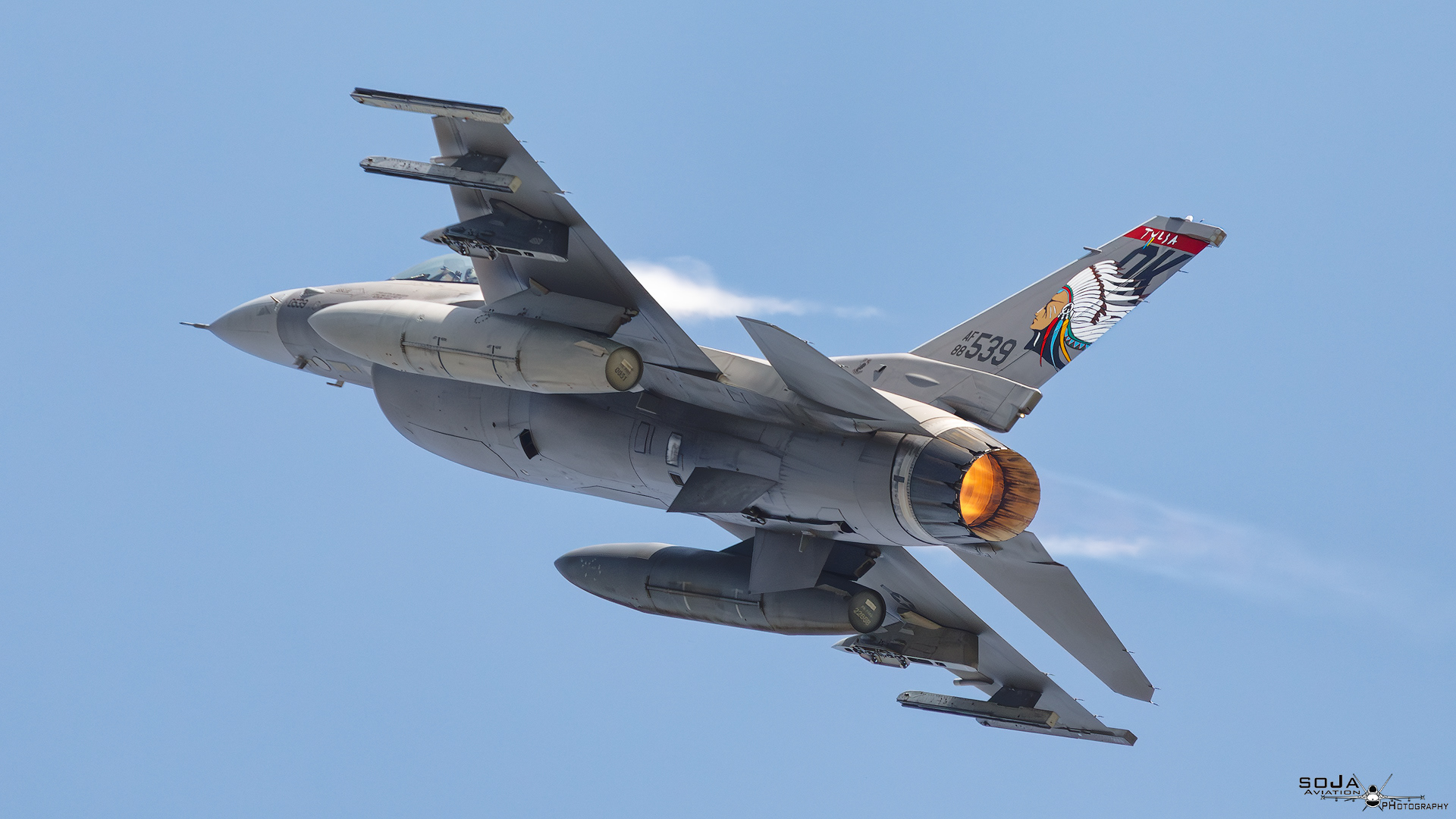 ID180724-Lockheed Martin F-16CM-42-CF AF 88-0539 125thFS OK ANG cn# 1C-141 