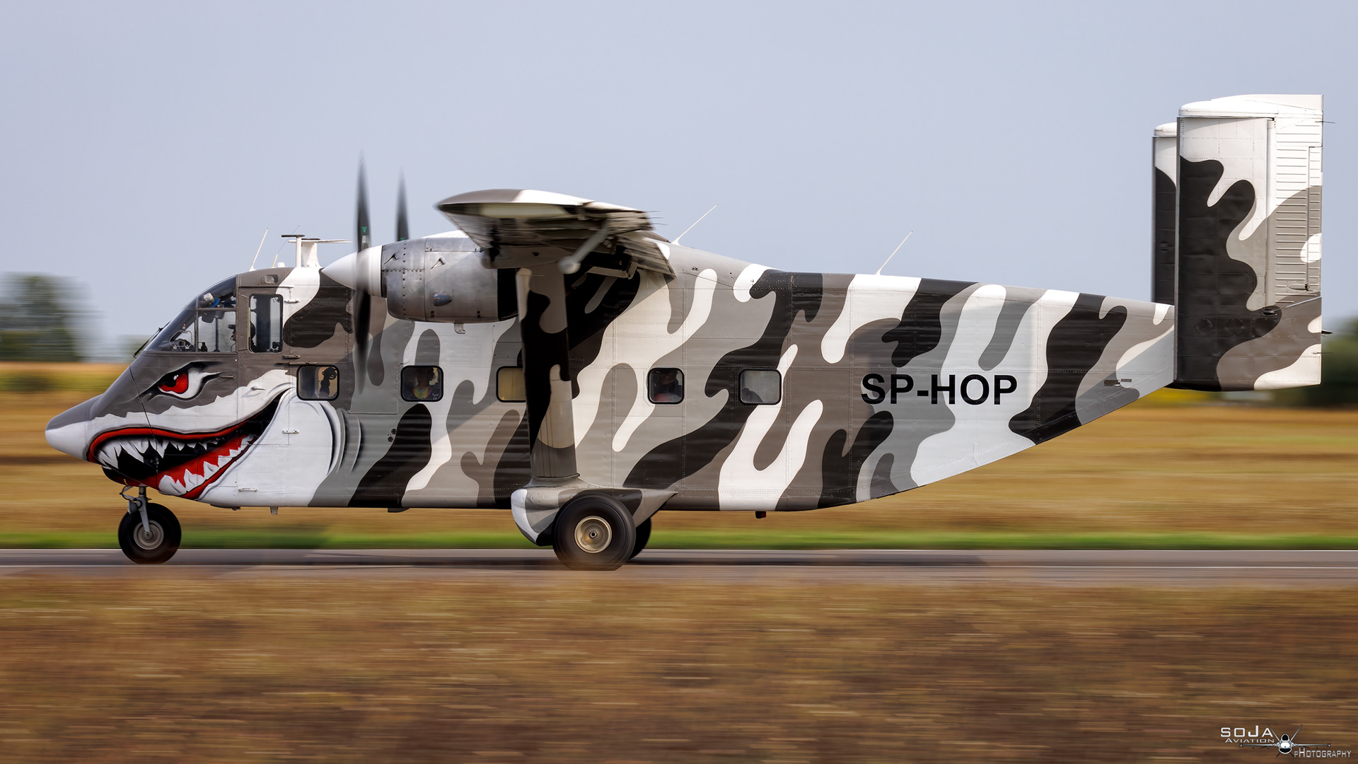 ID310824 - SkyForce Short SC-7 Skyvan SP-HOP Sharky cn# SH1906 #2