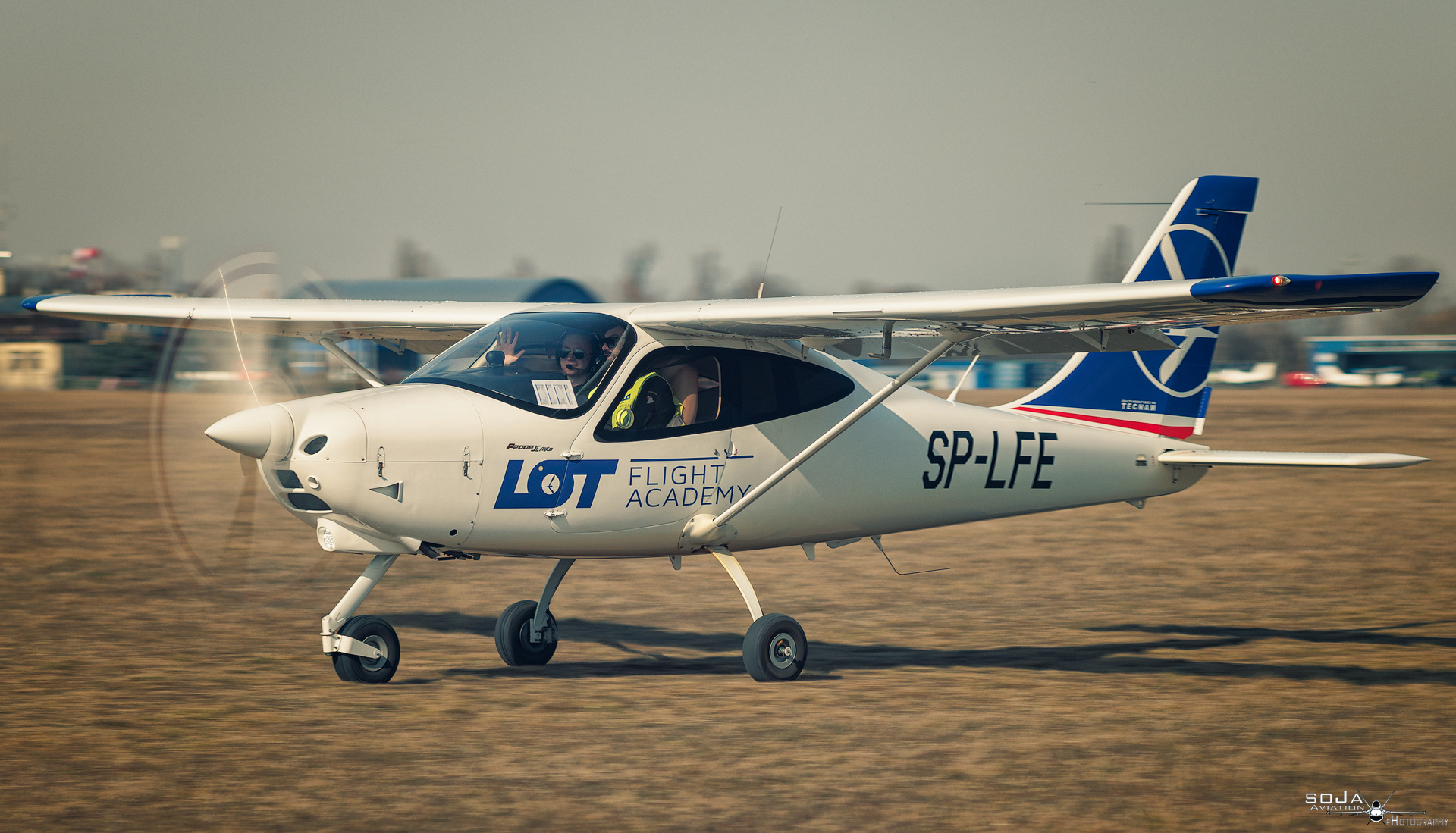 ID080325 - LOT Flight Academy Tecnam P2008 JC SP-LFE cn# 1143