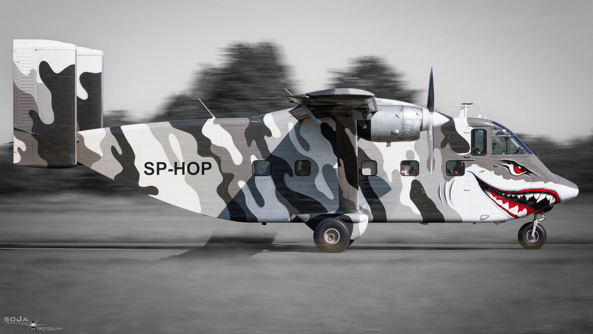 ID210625 -- SkyForce Short SC7 Skyvan SP-HOP cn# SH1906-230723