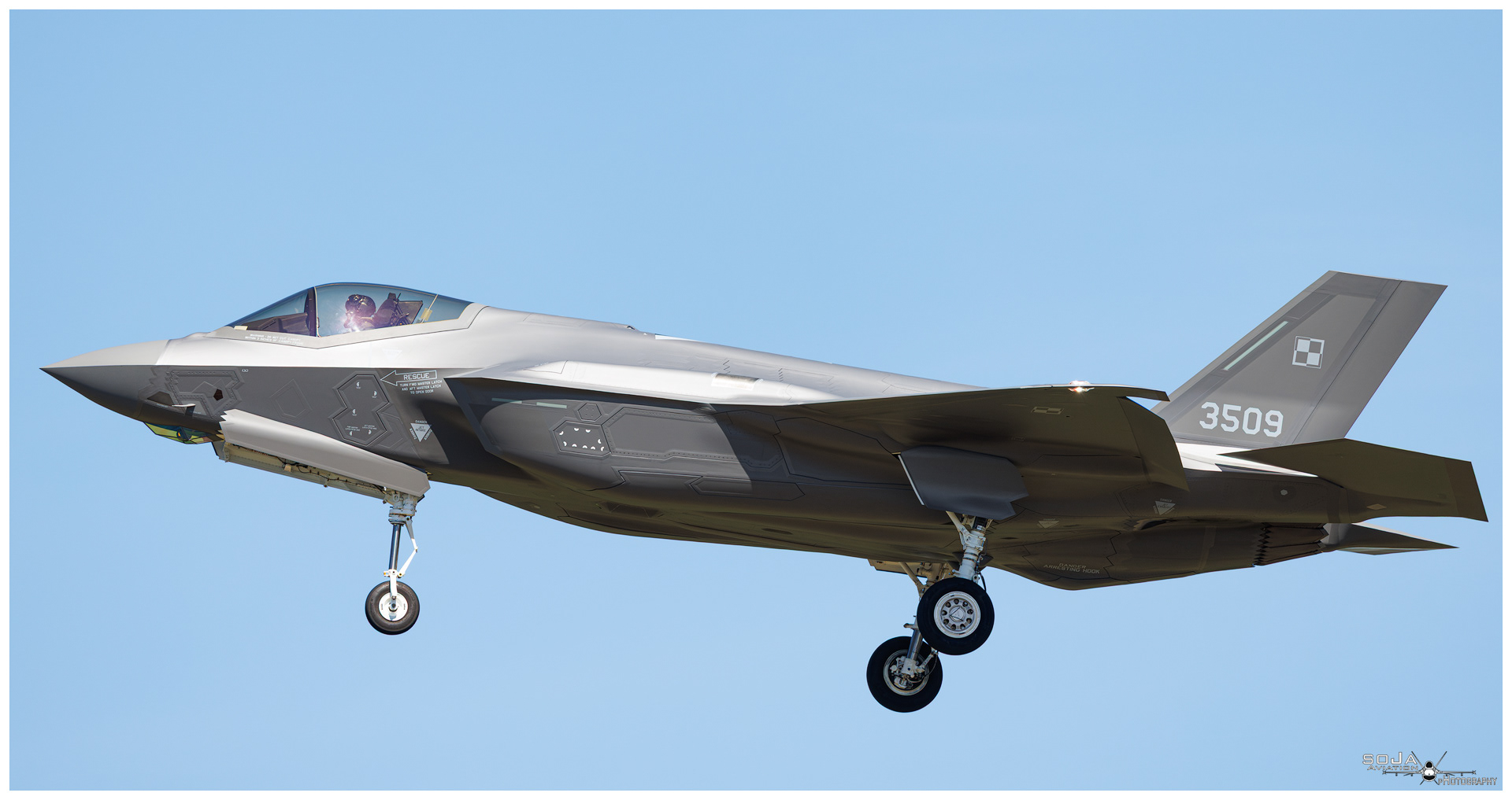 ID150826 - Polish Air Force Lockheed Martin F-35 A Lightning II 3509 cn# AZ-09 24-6047