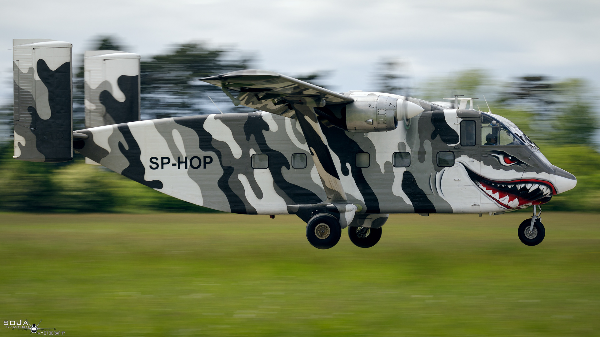 ID110524 - SkyForce Short SC-7 Skyvan SP-HOP Sharky cn# SH1906 230723 #2